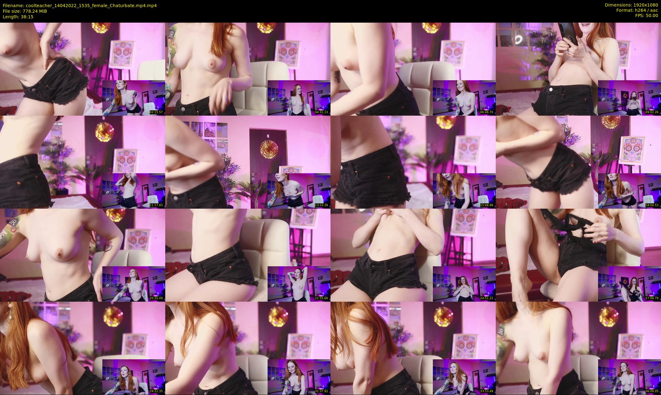 coolteacher — 39 minute Chaturbate female cam show recording, 1080p, Apr 14, 2022