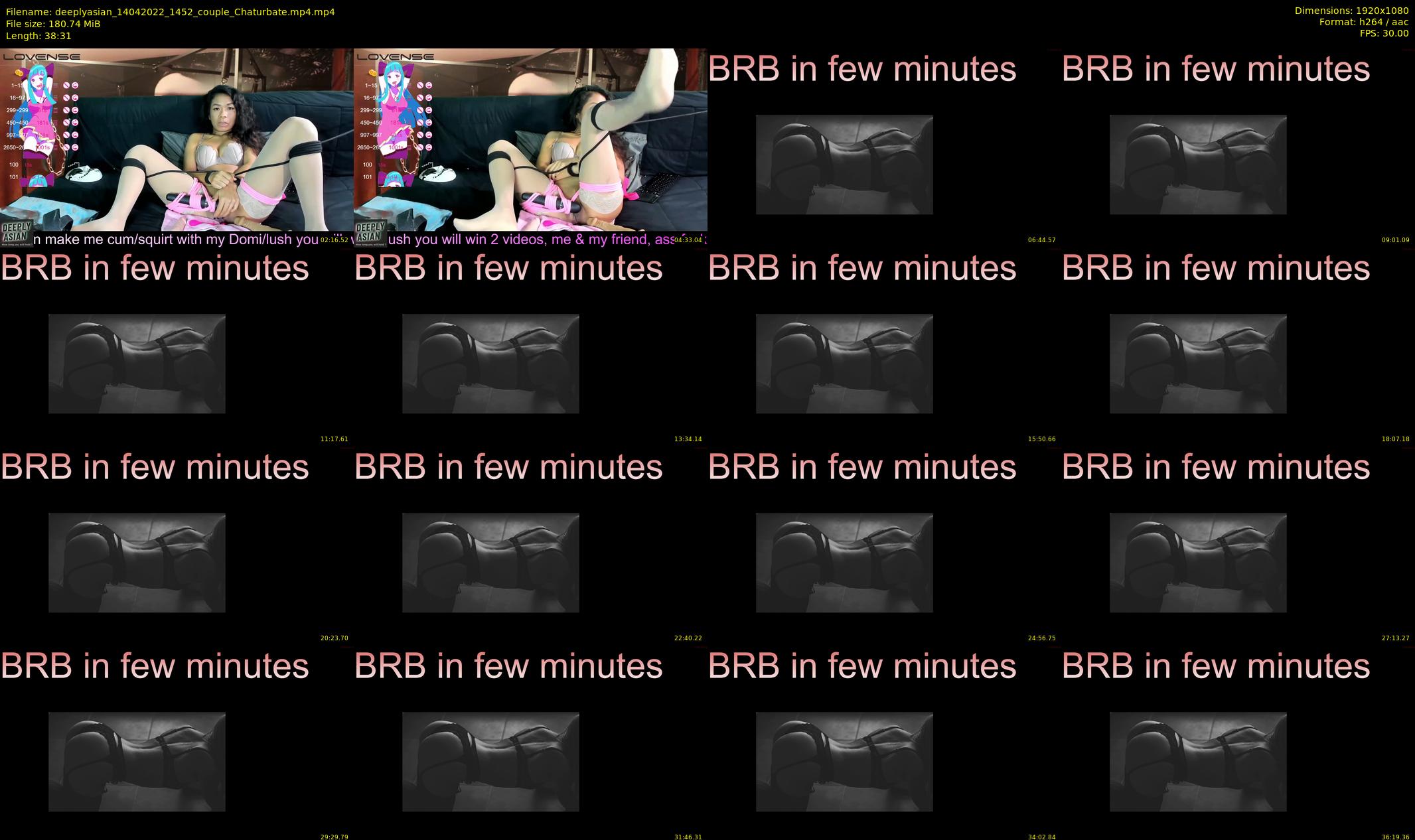 deeplyasian — 39 minute Chaturbate couple cam show recording, 1080p, Apr 14, 2022
