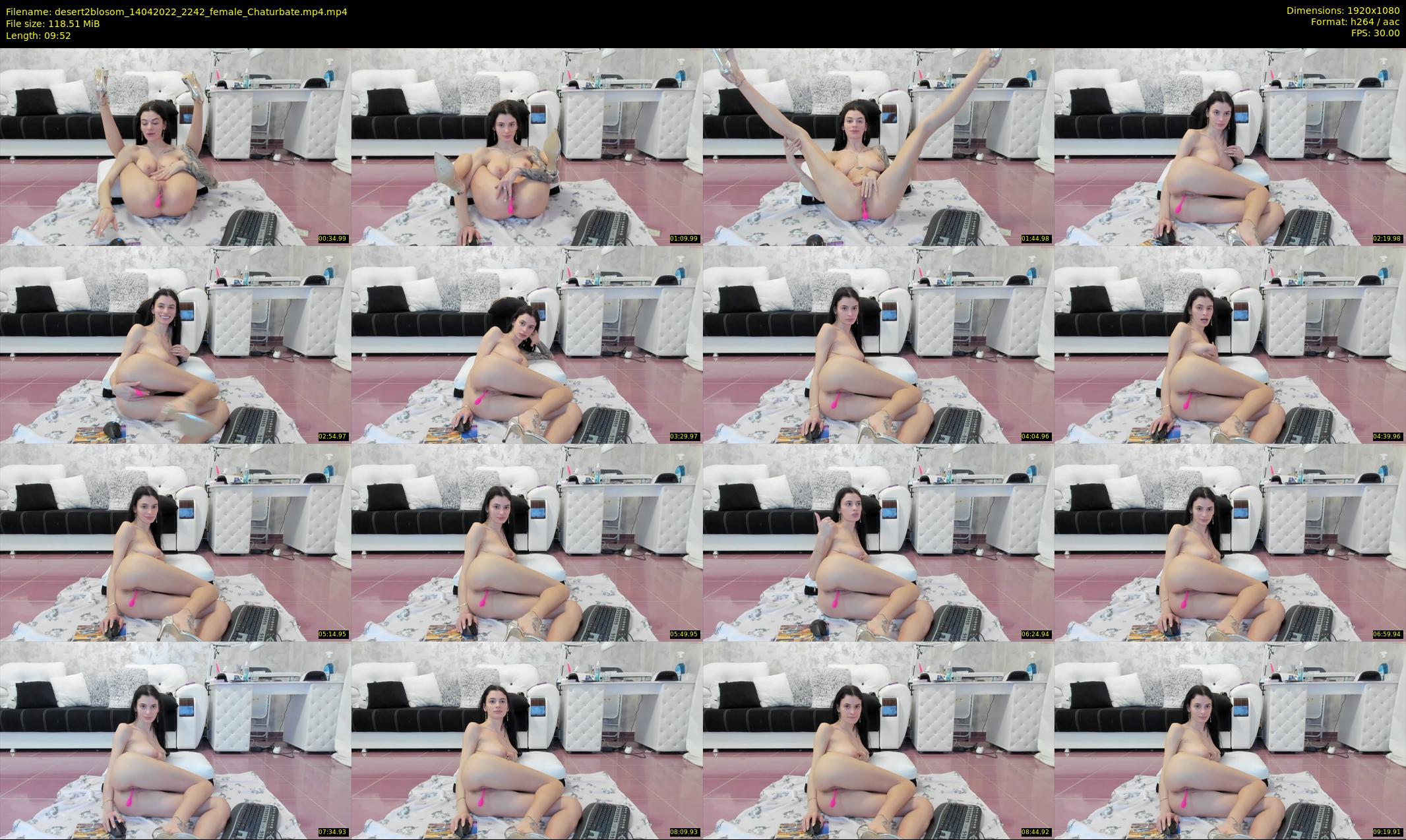 desert2blosom — 10 minute Chaturbate female cam show recording, 1080p, Apr 14, 2022