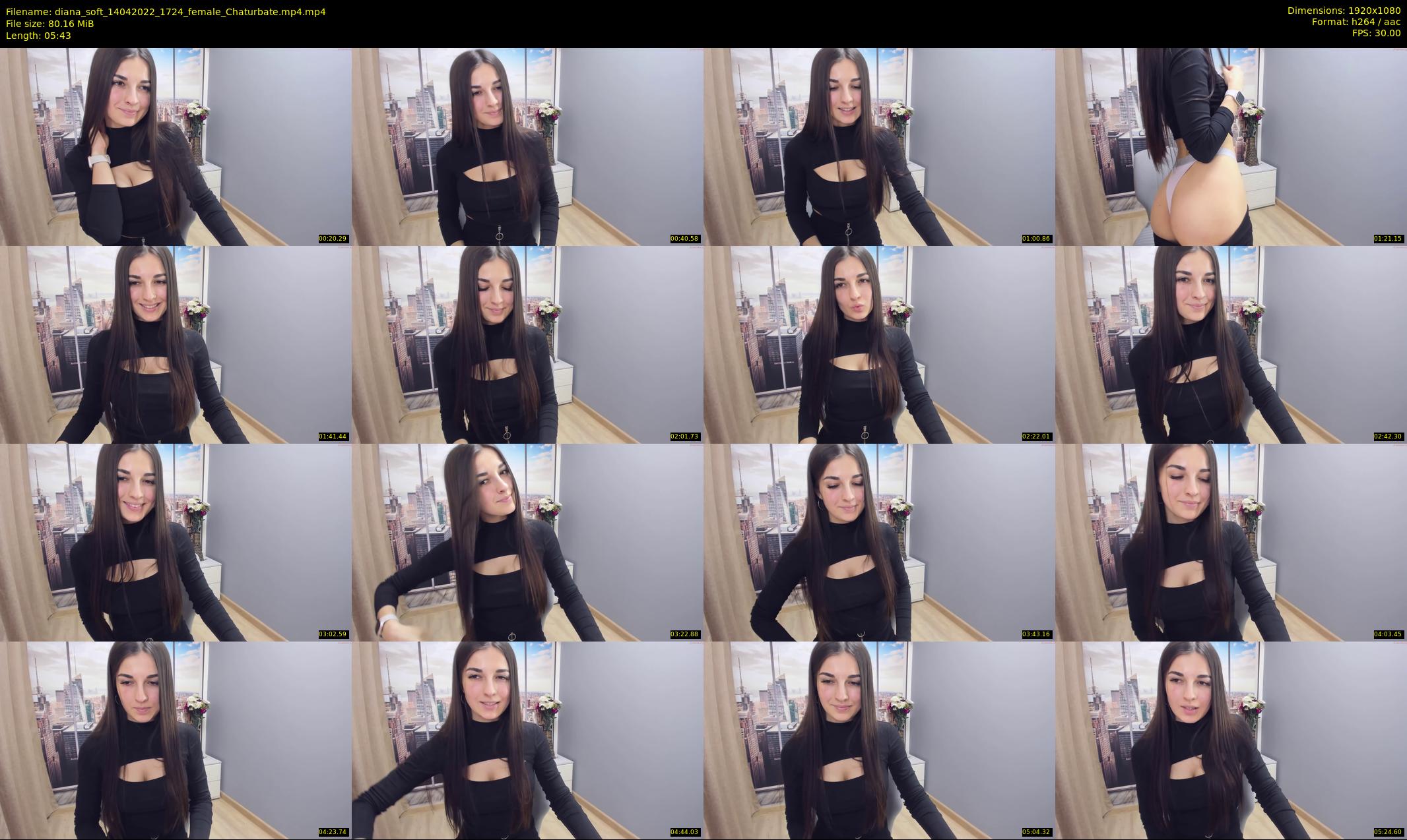 diana_soft — 6 minute Chaturbate female cam show recording, 1080p, Apr 14, 2022