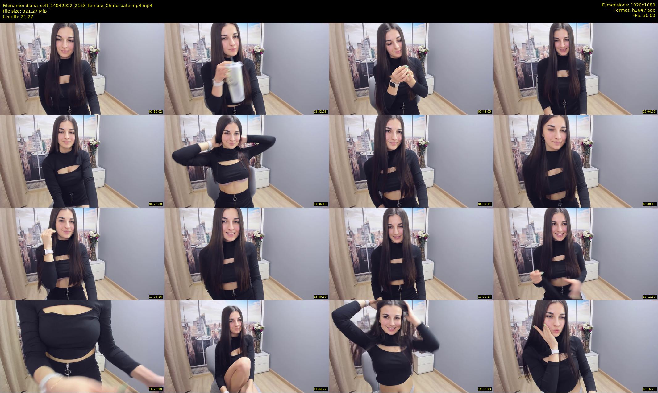 diana_soft — 22 minute Chaturbate female cam show recording, 1080p, Apr 14, 2022