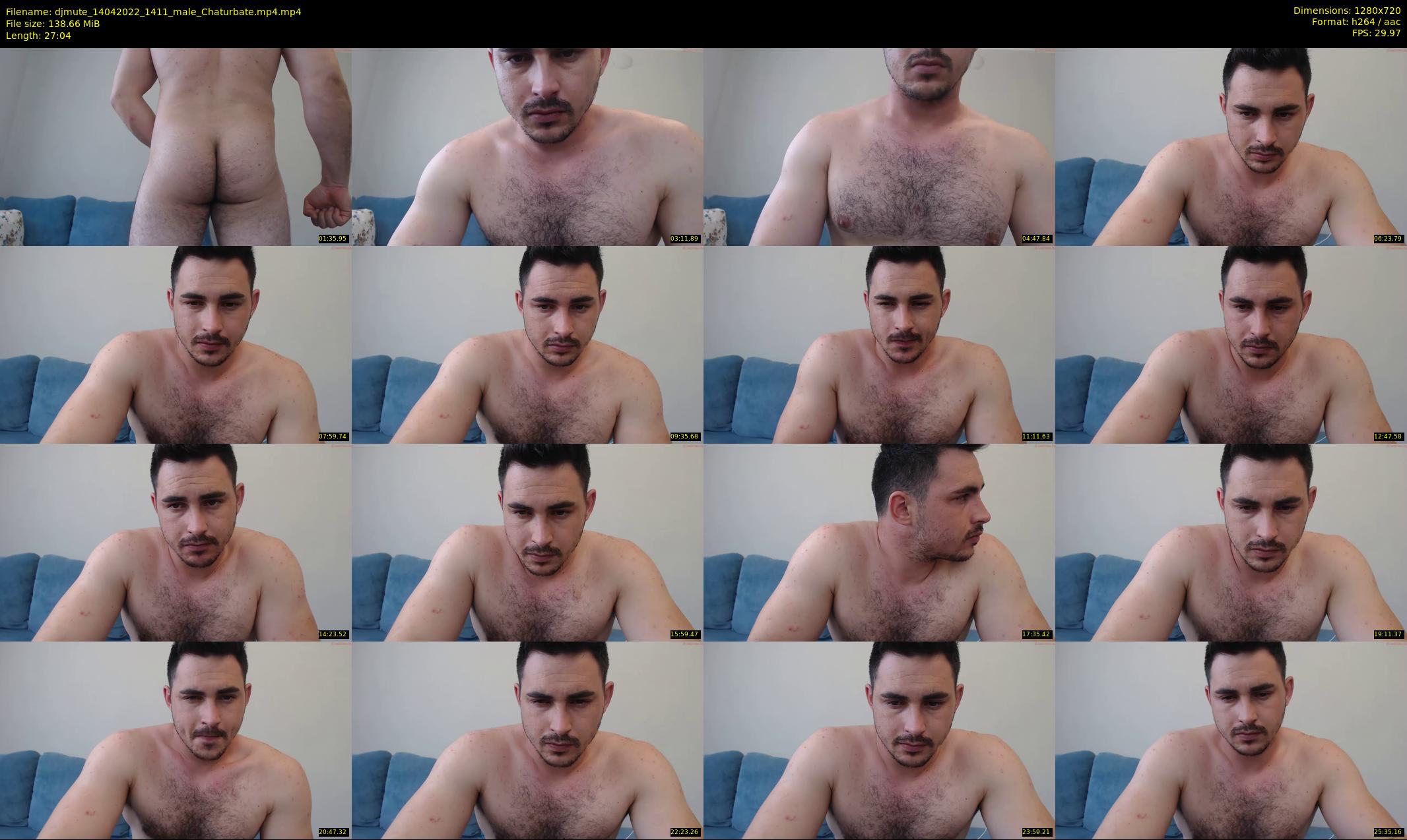 djmute — 28 minute Chaturbate male cam show recording, 720p, Apr 14, 2022