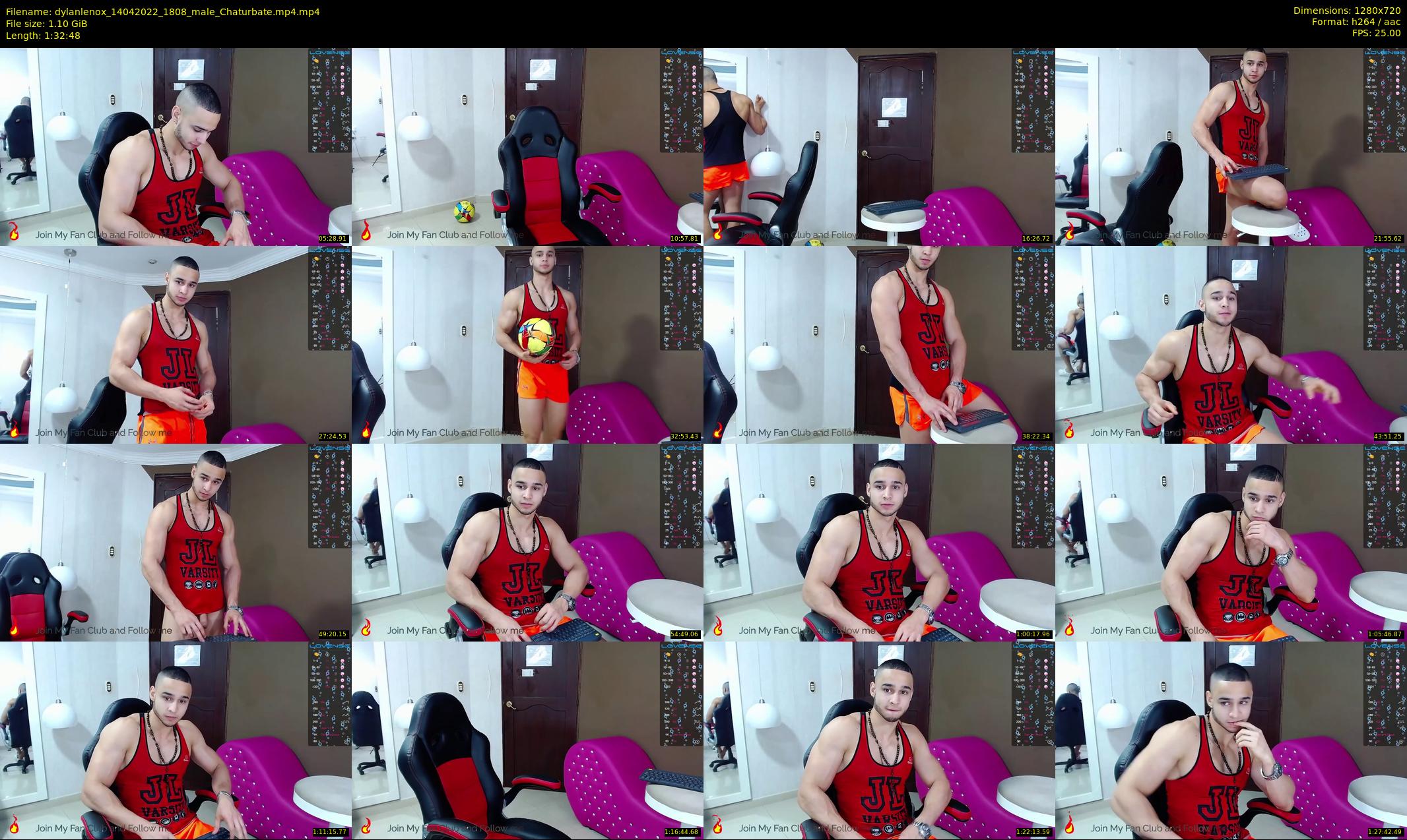 dylanlenox — 93 minute Chaturbate male cam show recording, 720p, Apr 14, 2022