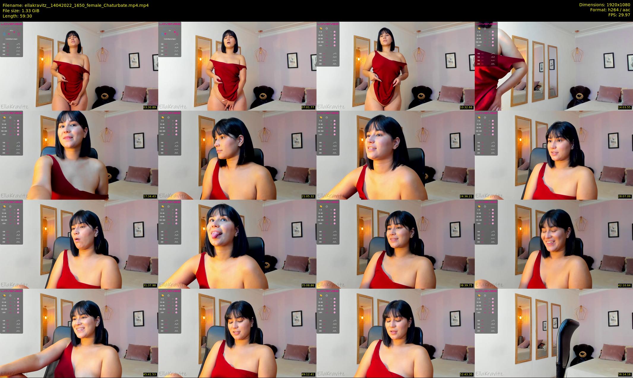 ellakravitz_ — 60 minute Chaturbate female cam show recording, 1080p, Apr 14, 2022