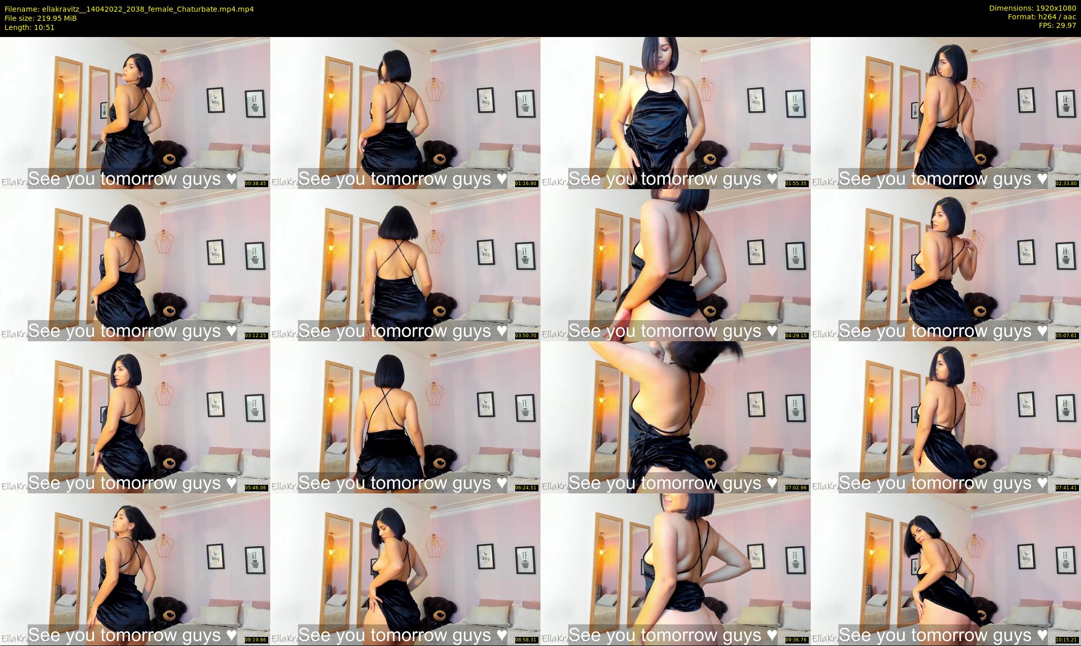 ellakravitz_ — 11 minute Chaturbate female cam show recording, 1080p, Apr 14, 2022