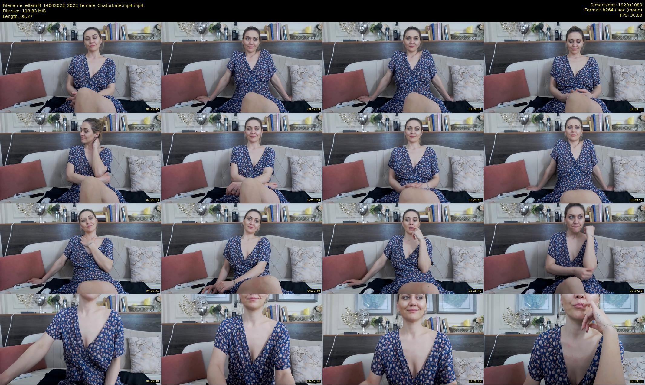 ellamilf — 9 minute Chaturbate female cam show recording, 1080p, Apr 14, 2022