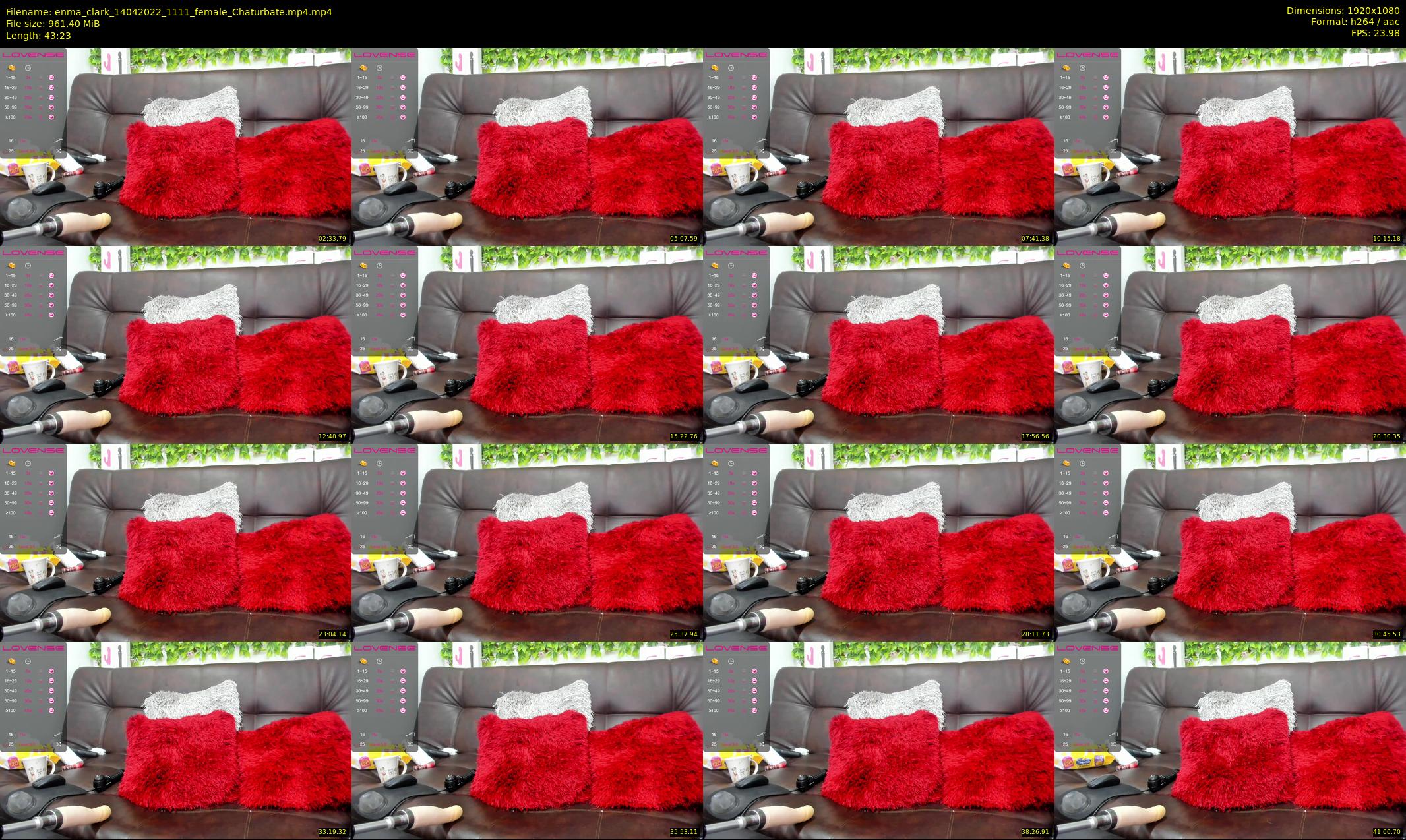 enma_clark — 44 minute Chaturbate female cam show recording, 1080p, Apr 14, 2022