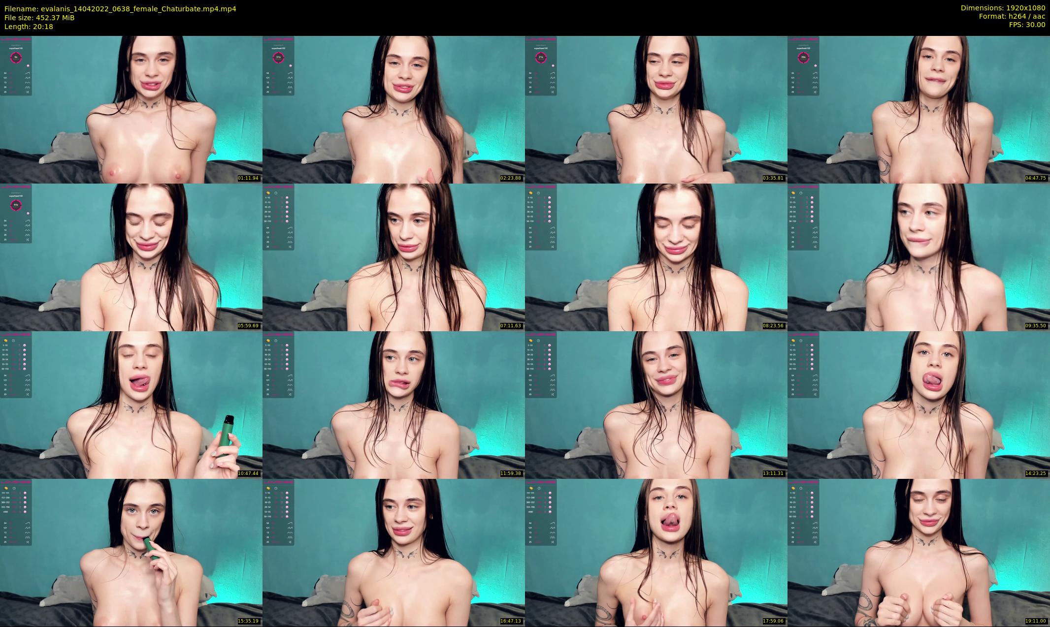 evalanis — 21 minute Chaturbate couple cam show recording, 1080p, Apr 14, 2022