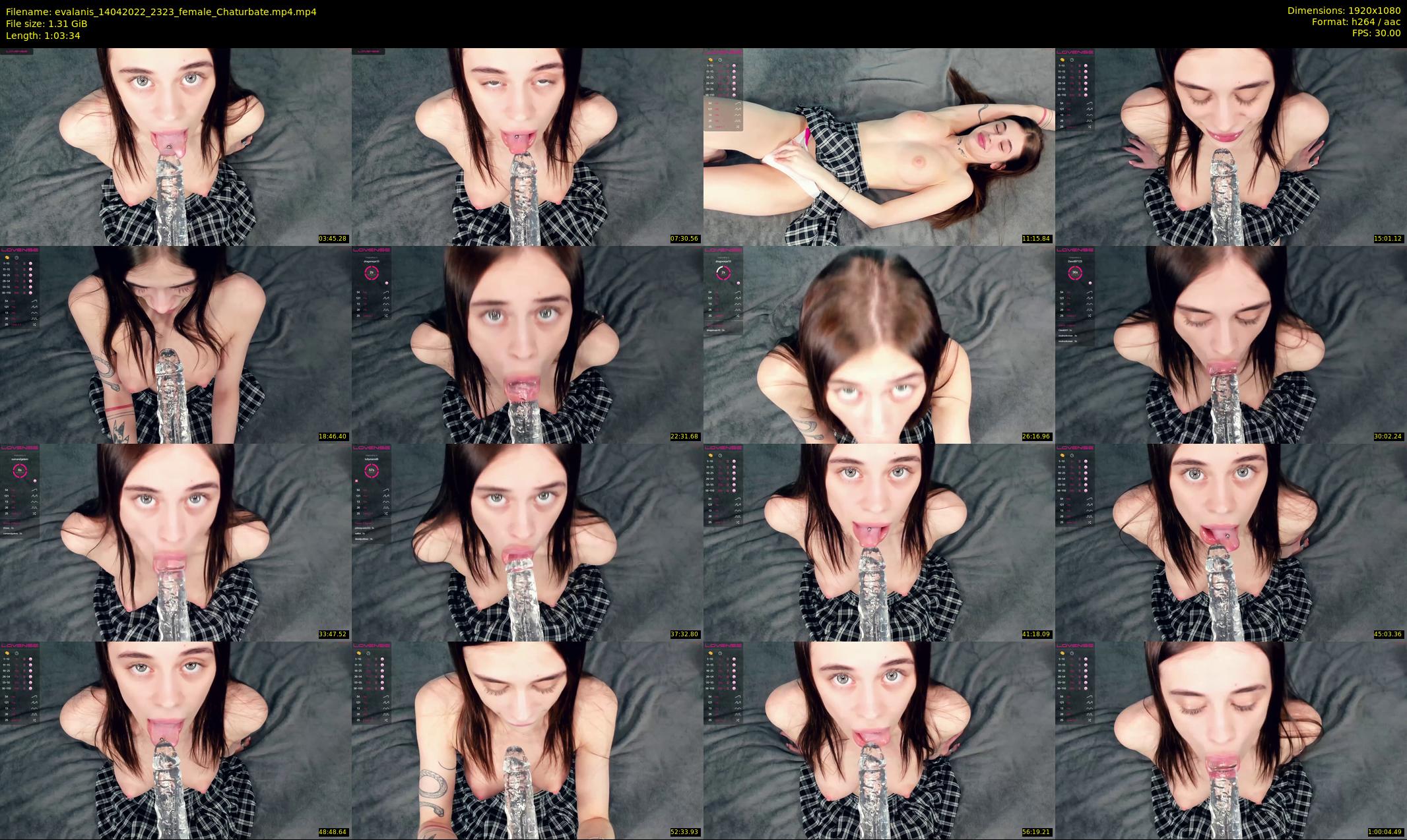 evalanis — 64 minute Chaturbate couple cam show recording, 1080p, Apr 14, 2022