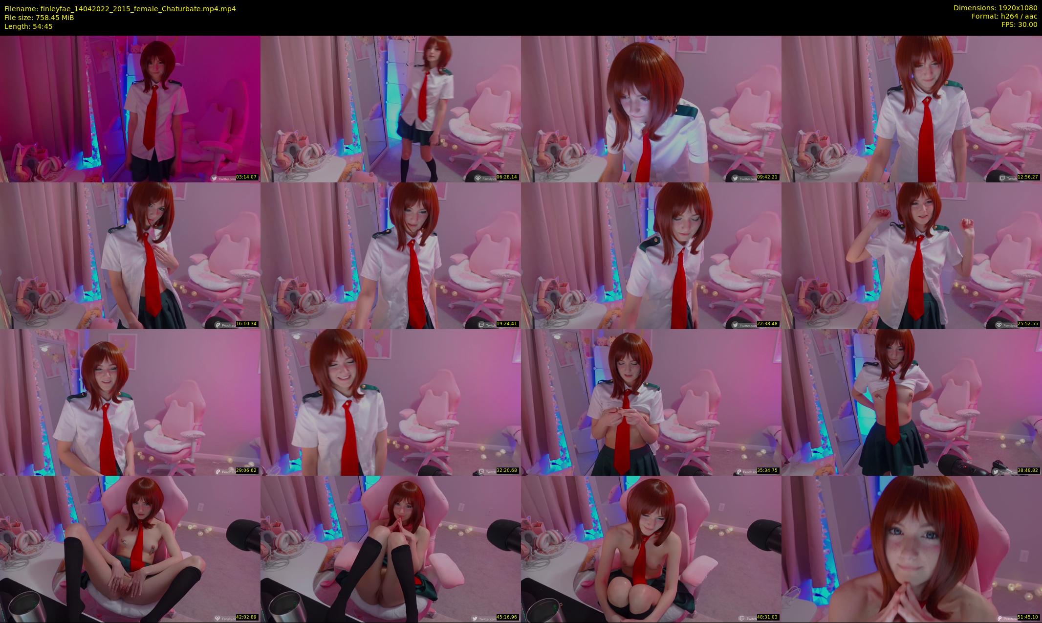 finleyfae — 55 minute Chaturbate female cam show recording, 1080p, Apr 14, 2022