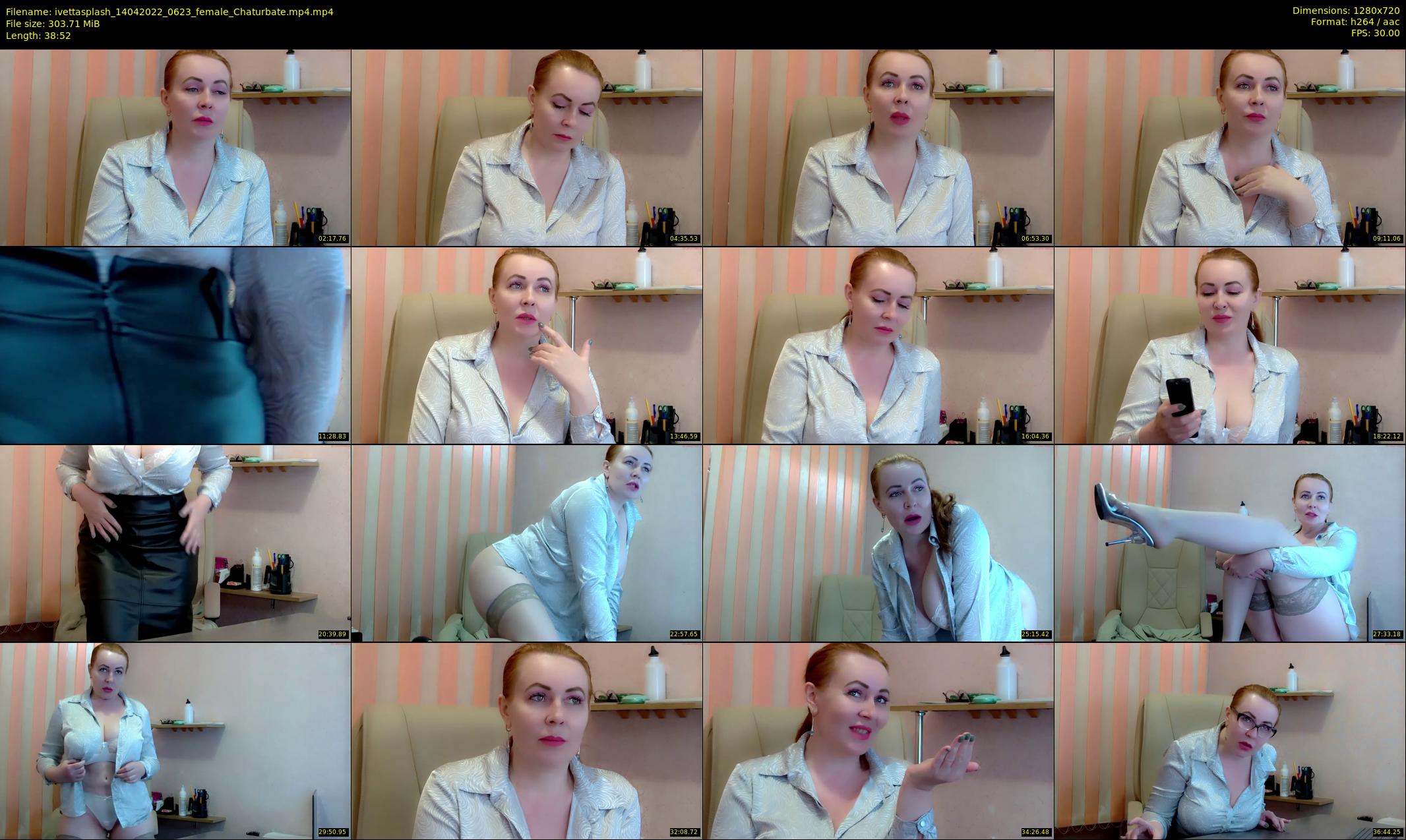 ivettasplash — 39 minute Chaturbate female cam show recording, 720p, Apr 14, 2022
