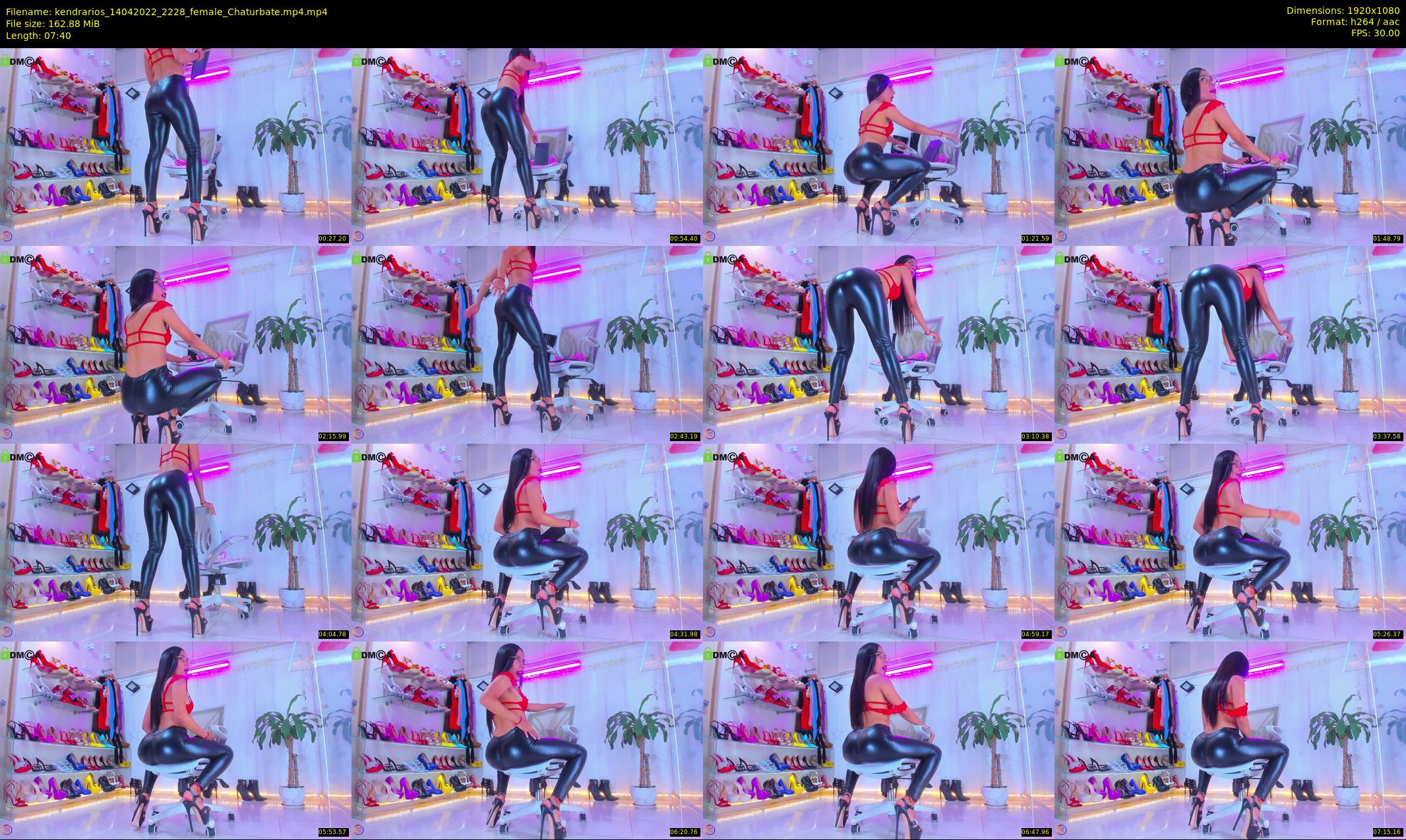 kendrarios — 8 minute Chaturbate female cam show recording, 1080p, Apr 14, 2022