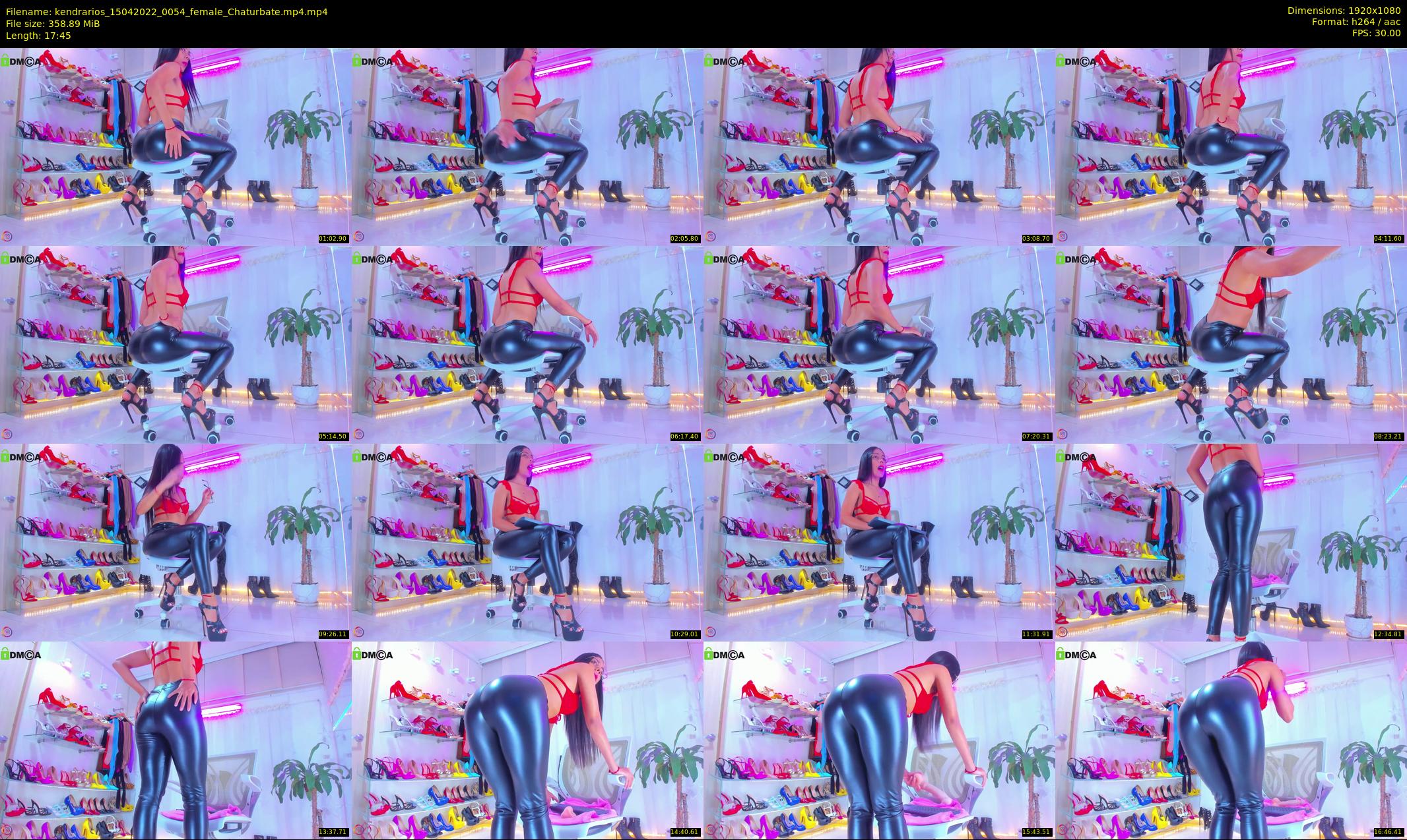 kendrarios — 18 minute Chaturbate female cam show recording, 1080p, Apr 15, 2022