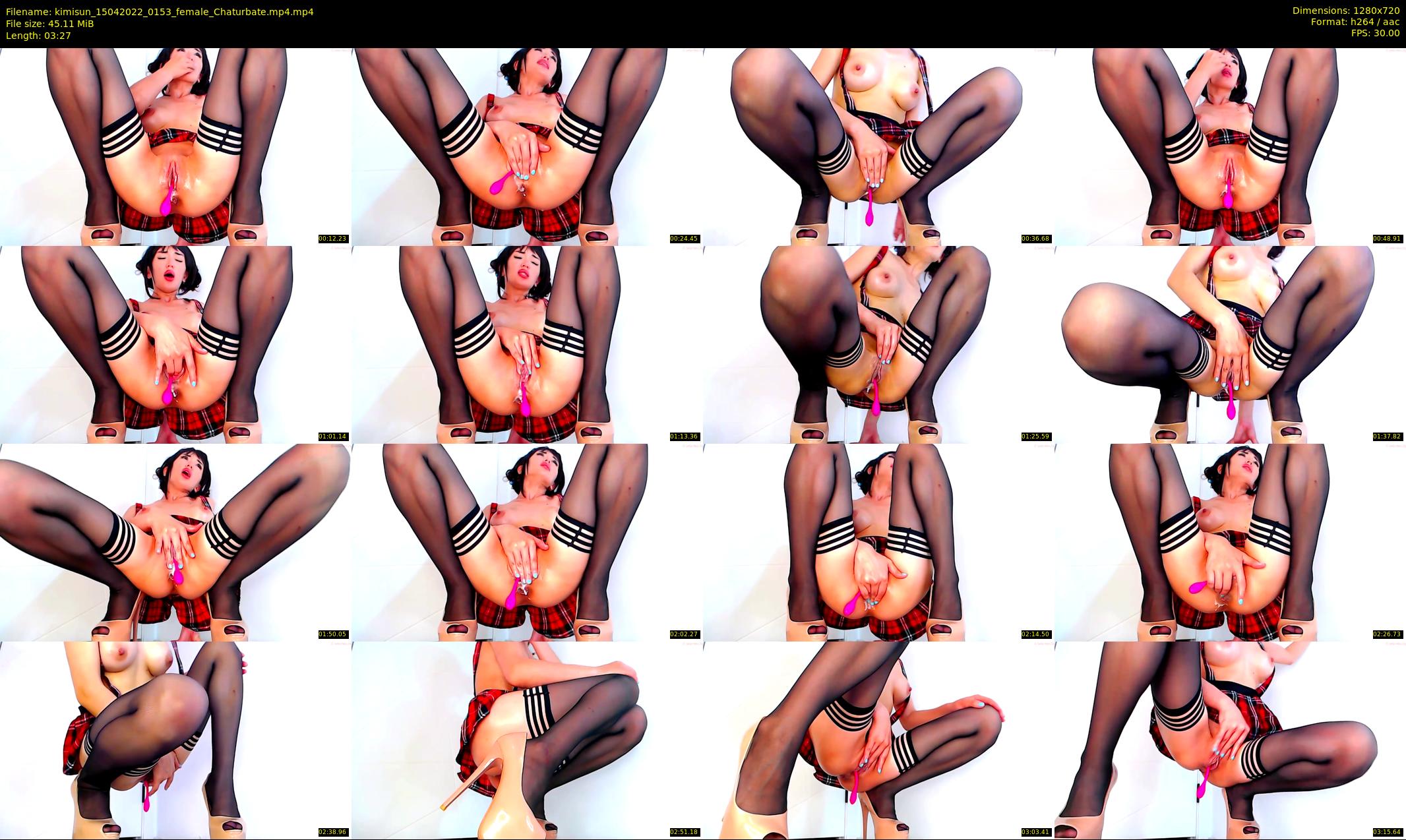kimisun — 4 minute Chaturbate female cam show recording, 720p, Apr 15, 2022