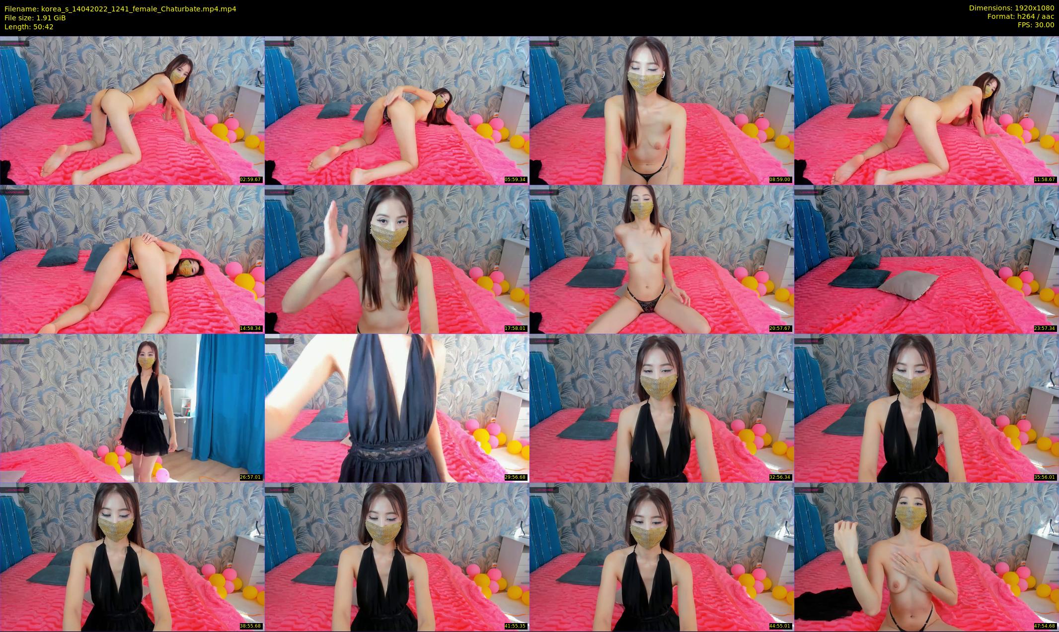korea_s — 51 minute Chaturbate female cam show recording, 1080p, Apr 14, 2022