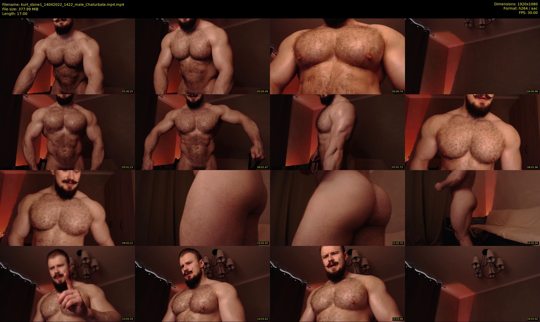 kurt_stone1 — 17 minute Chaturbate male cam show recording, 1080p, Apr 14, 2022