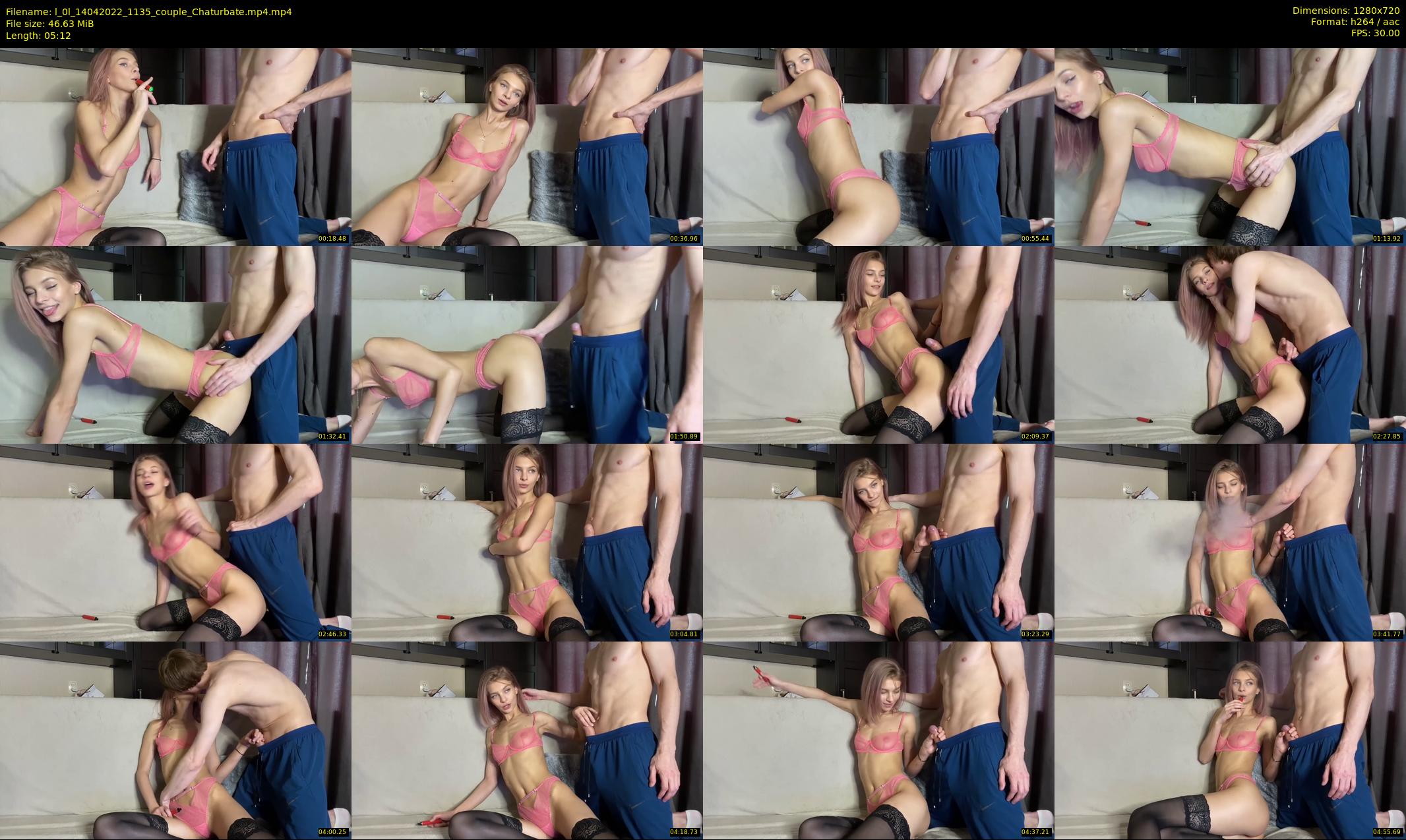 l_0l — 6 minute Chaturbate couple cam show recording, 720p, Apr 14, 2022