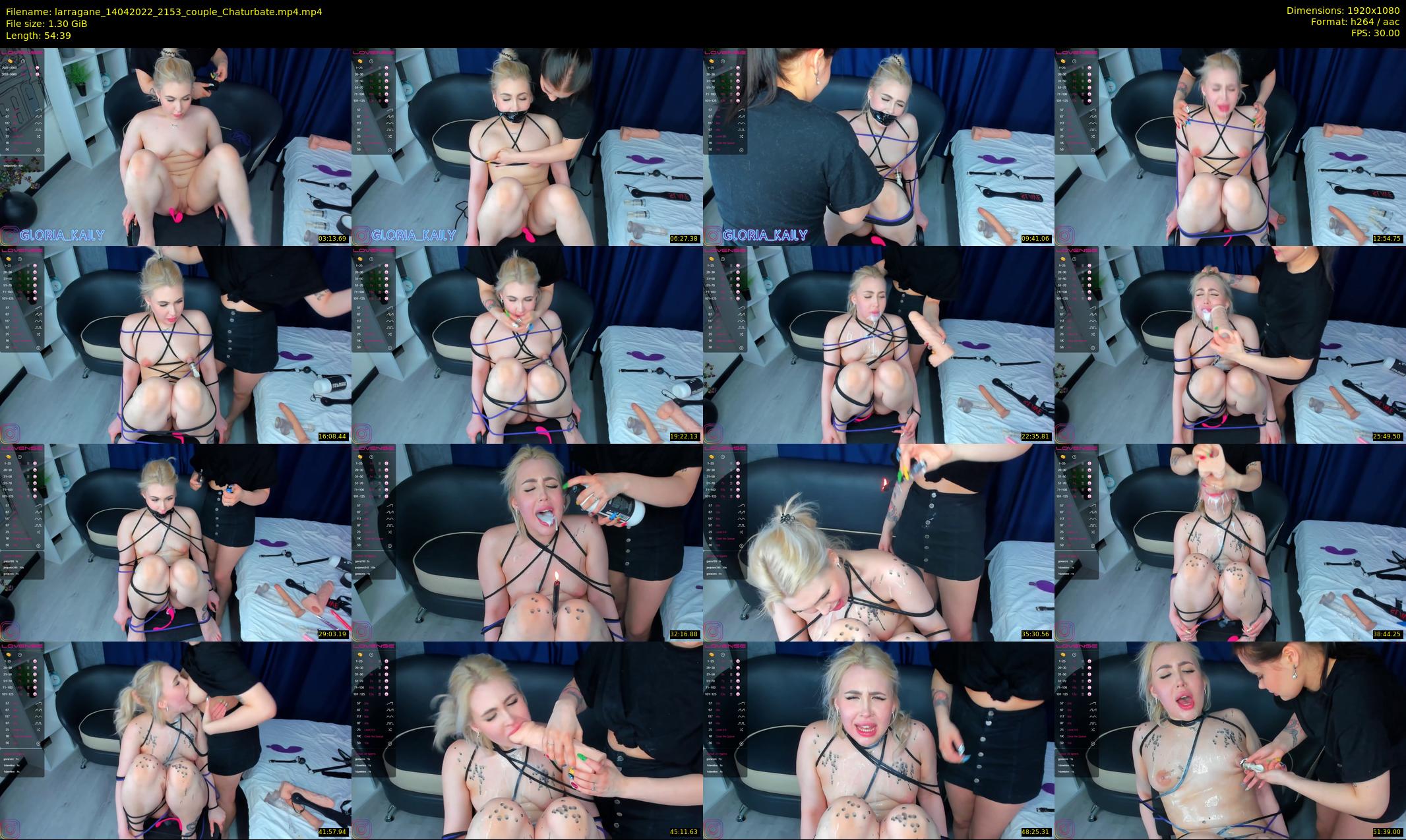 larragane — 55 minute Chaturbate couple cam show recording, 1080p, Apr 14, 2022