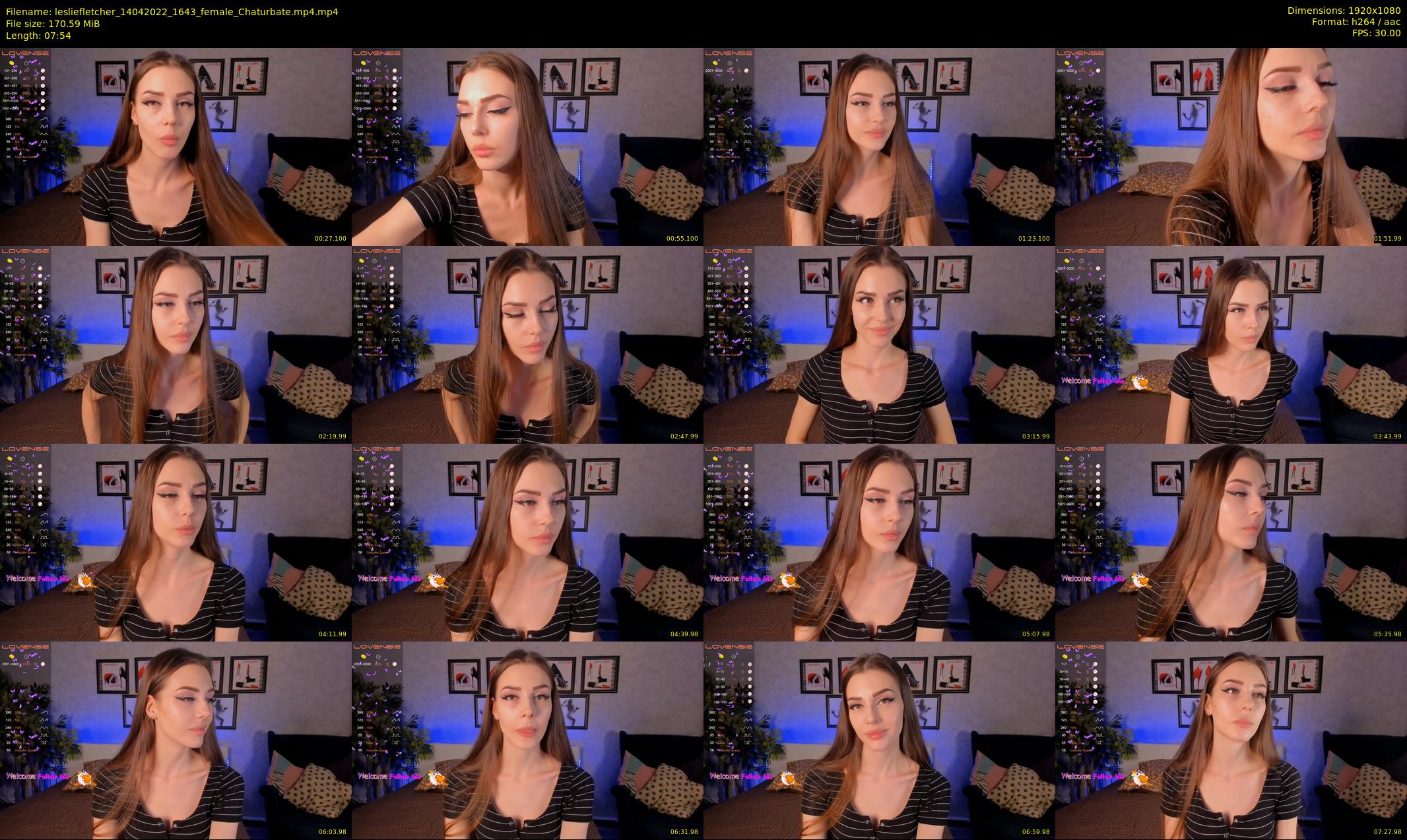 lesliefletcher — 8 minute Chaturbate couple cam show recording, 1080p, Apr 14, 2022