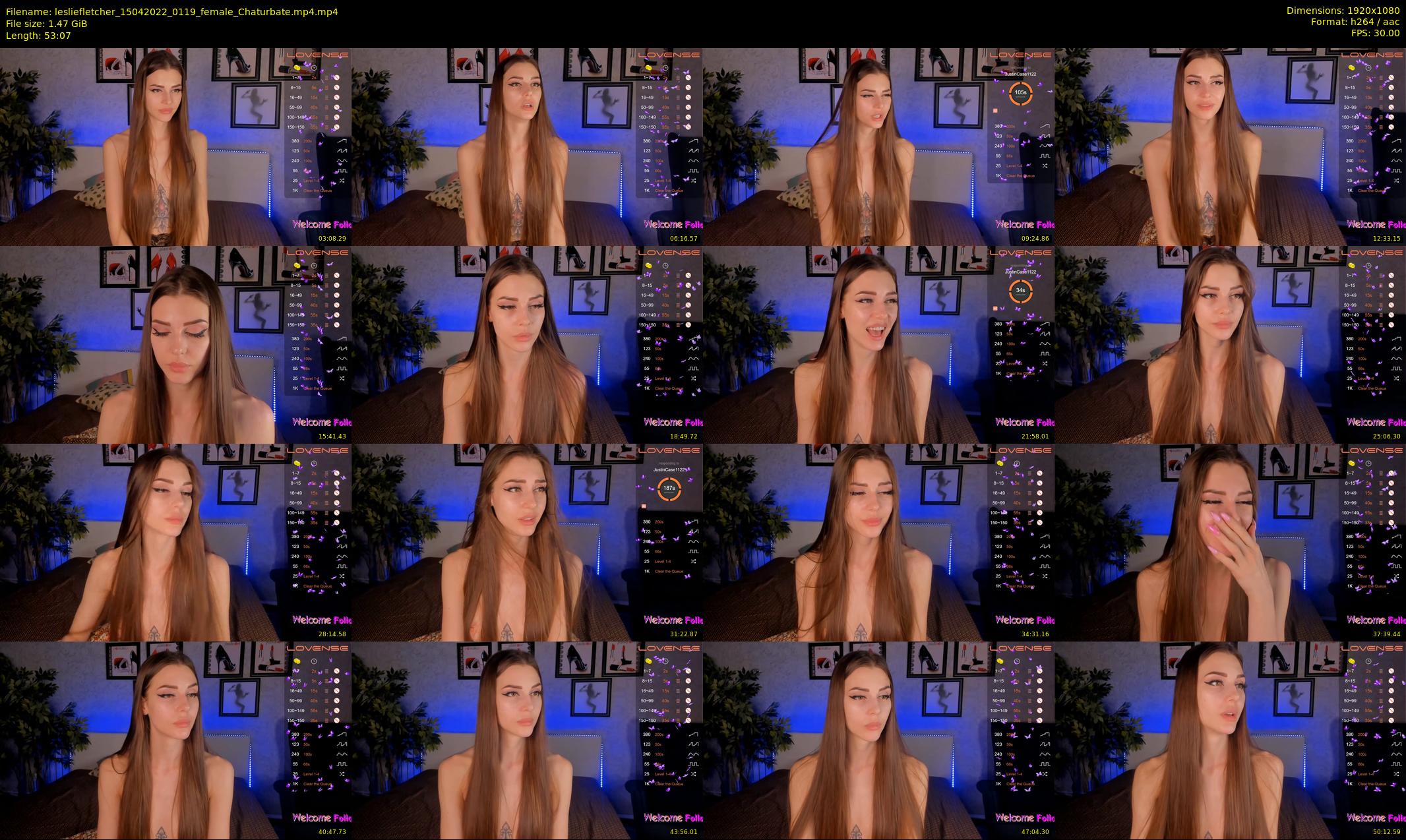 lesliefletcher — 54 minute Chaturbate couple cam show recording, 1080p, Apr 15, 2022