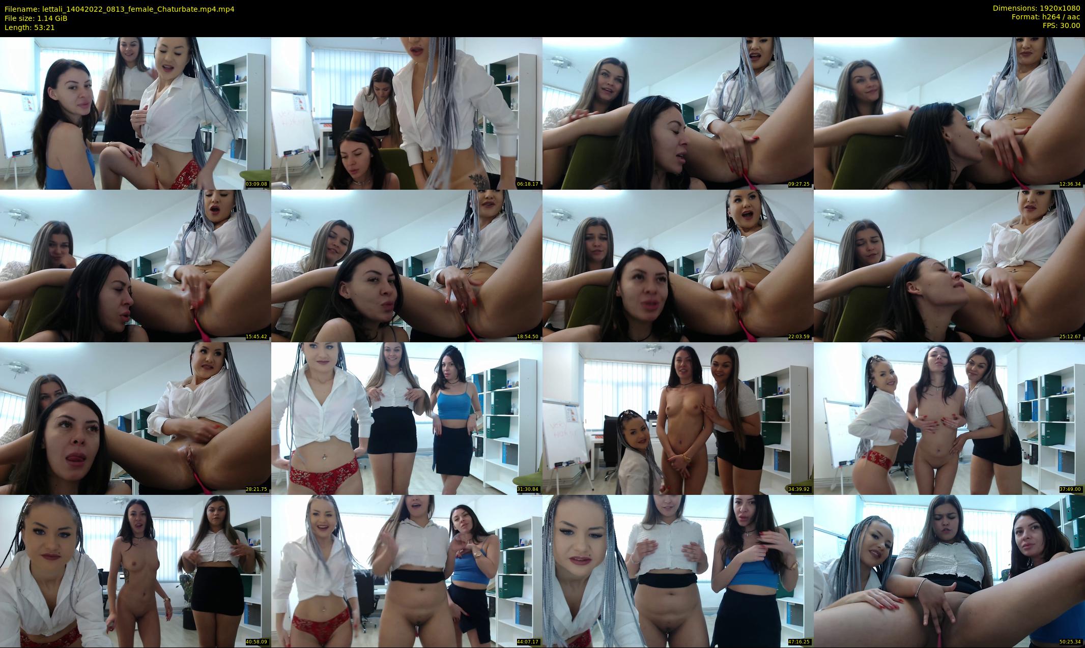 lettali — 54 minute Chaturbate female cam show recording, 1080p, Apr 14, 2022
