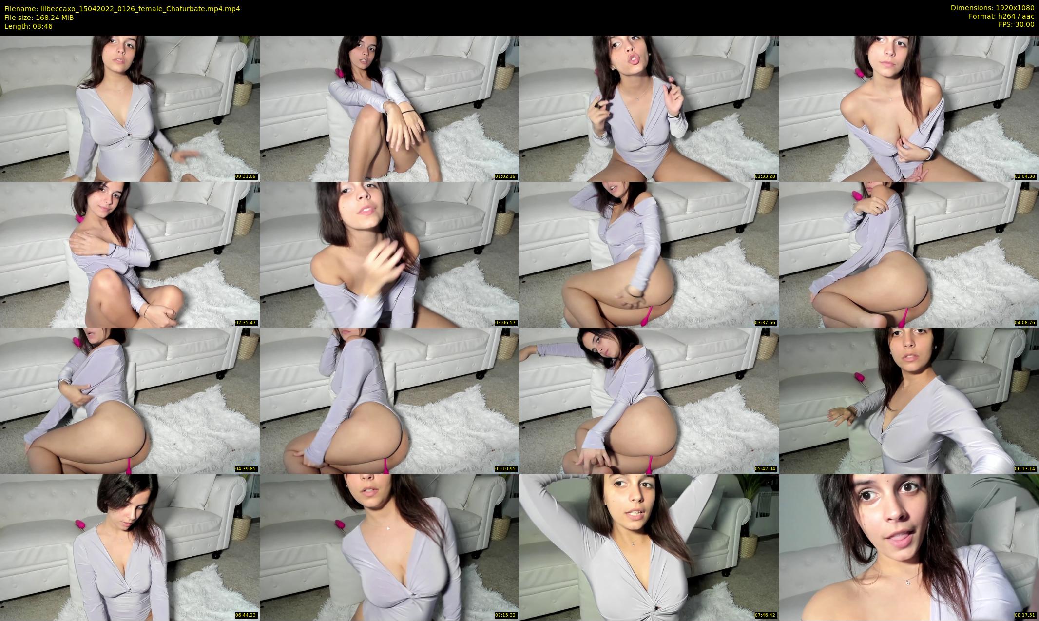 lilbeccaxo — 9 minute Chaturbate female cam show recording, 1080p, Apr 15, 2022