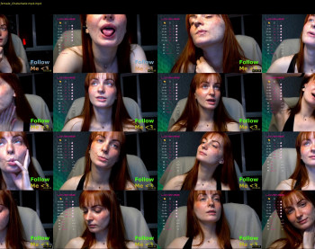 lubafox — 55 minute Chaturbate female cam show recording, 1080p, Apr 15, 2022