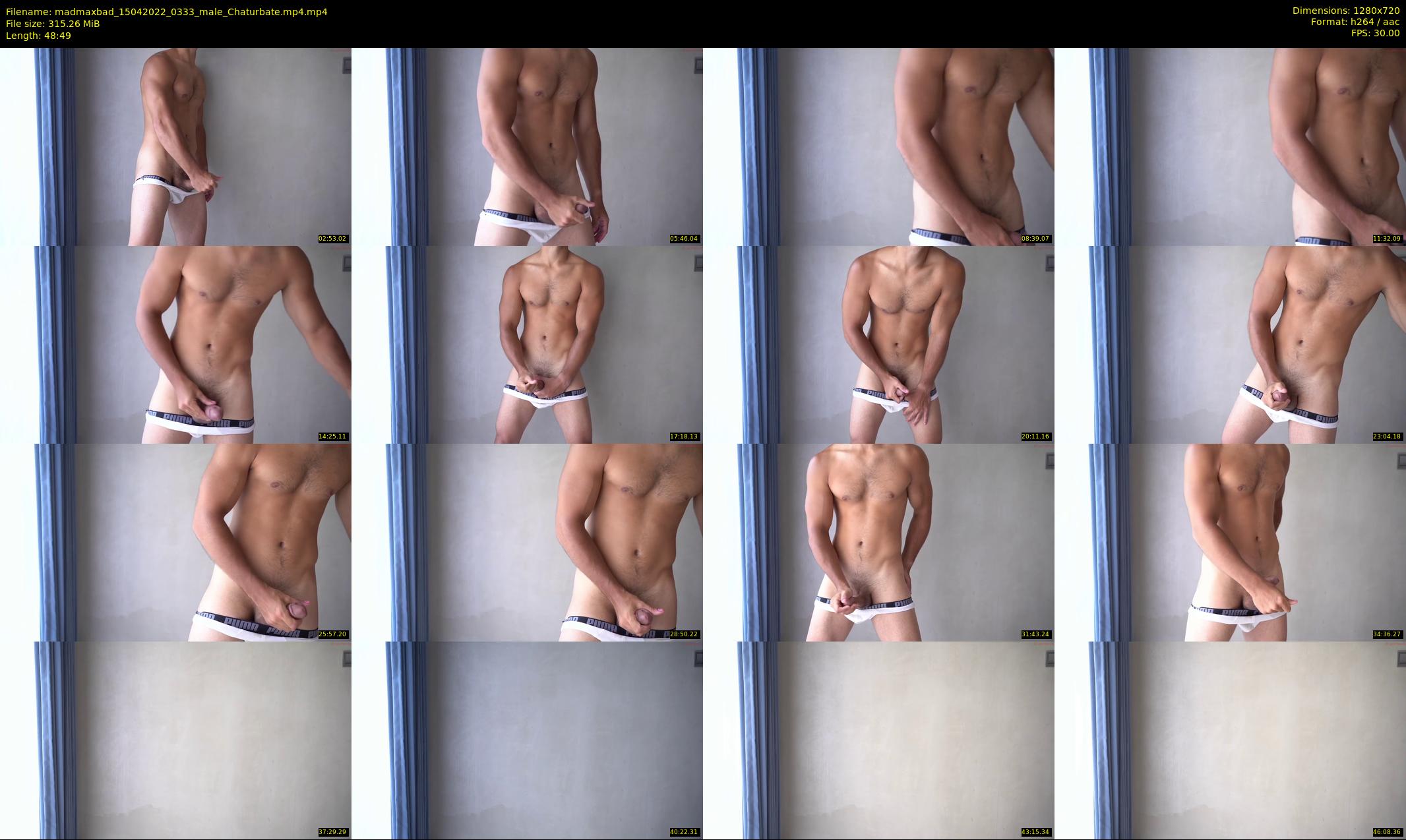 madmaxbad — 49 minute Chaturbate male cam show recording, 720p, Apr 15, 2022