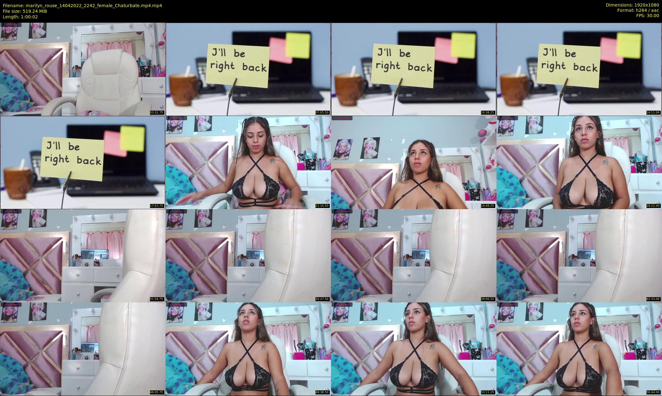 marilyn_rouse — 61 minute Chaturbate female cam show recording, 1080p, Apr 14, 2022