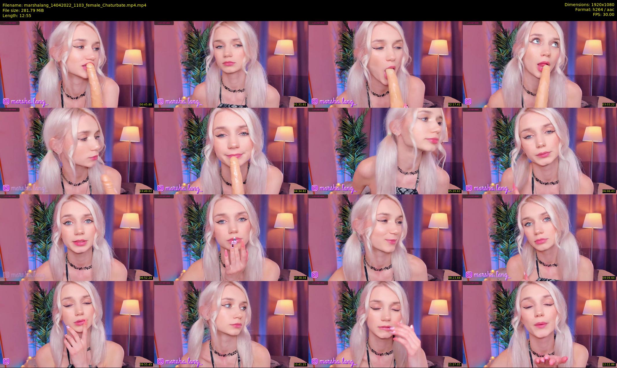 marshalang — 13 minute Chaturbate couple cam show recording, 1080p, Apr 14, 2022