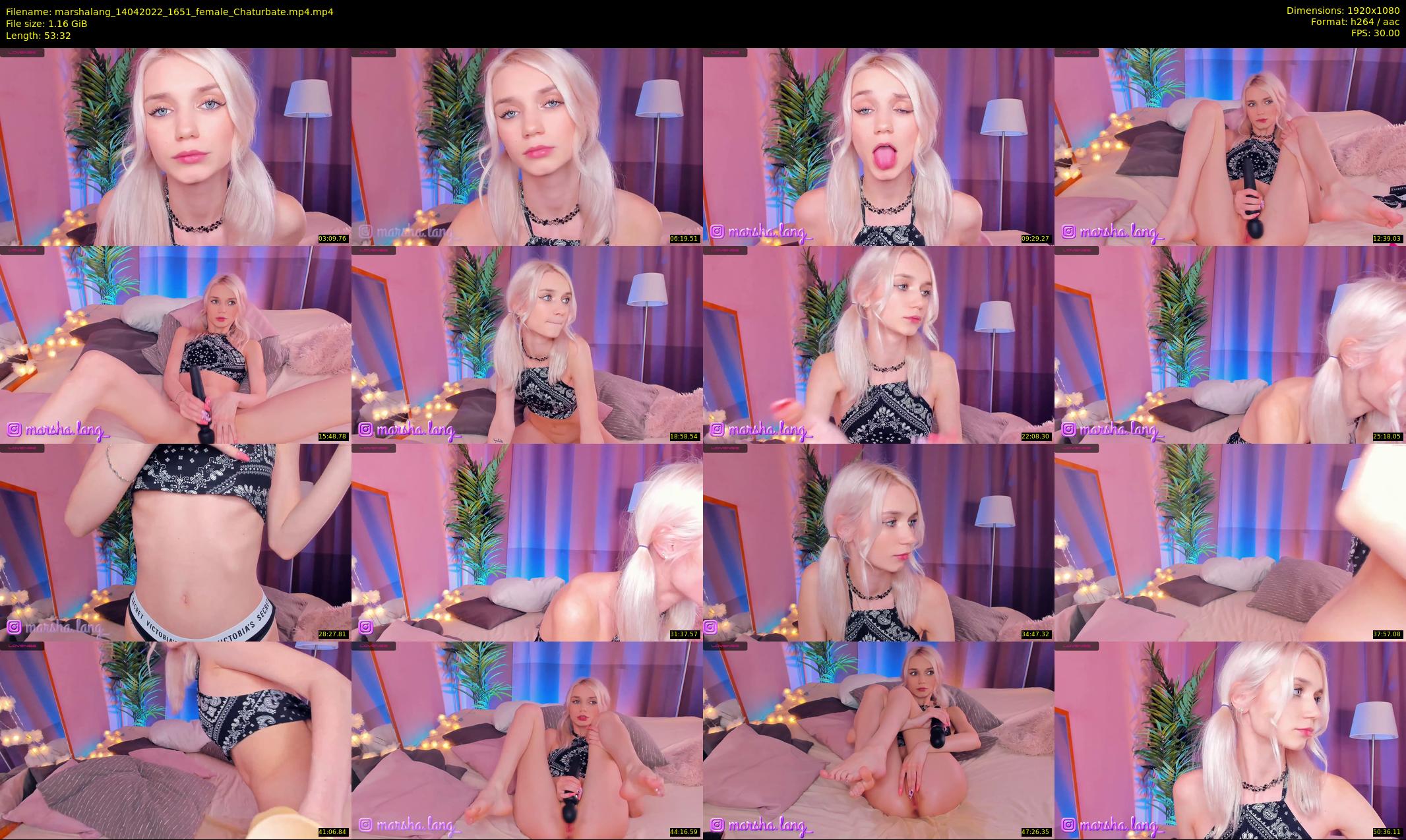 marshalang — 54 minute Chaturbate couple cam show recording, 1080p, Apr 14, 2022