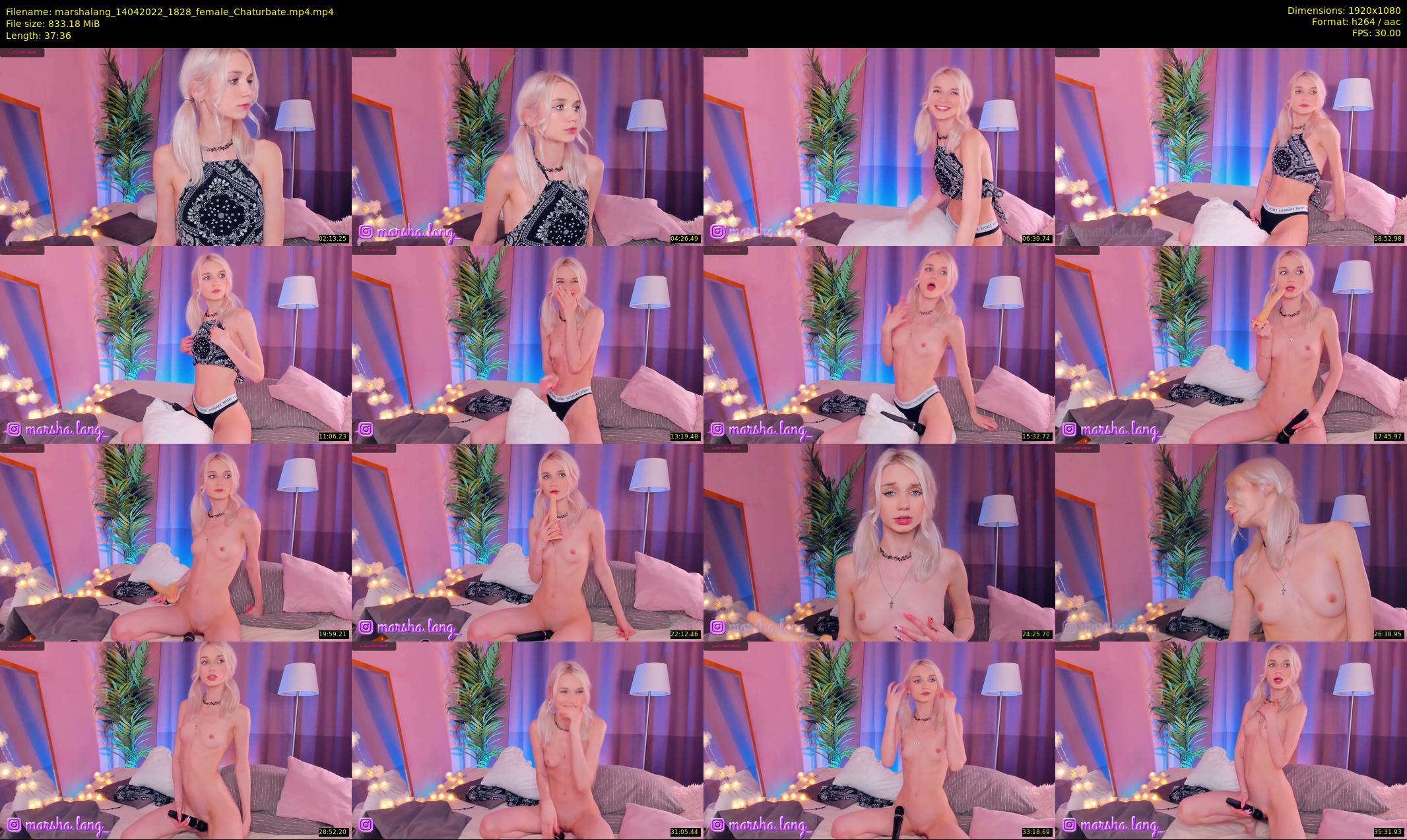 marshalang — 38 minute Chaturbate couple cam show recording, 1080p, Apr 14, 2022