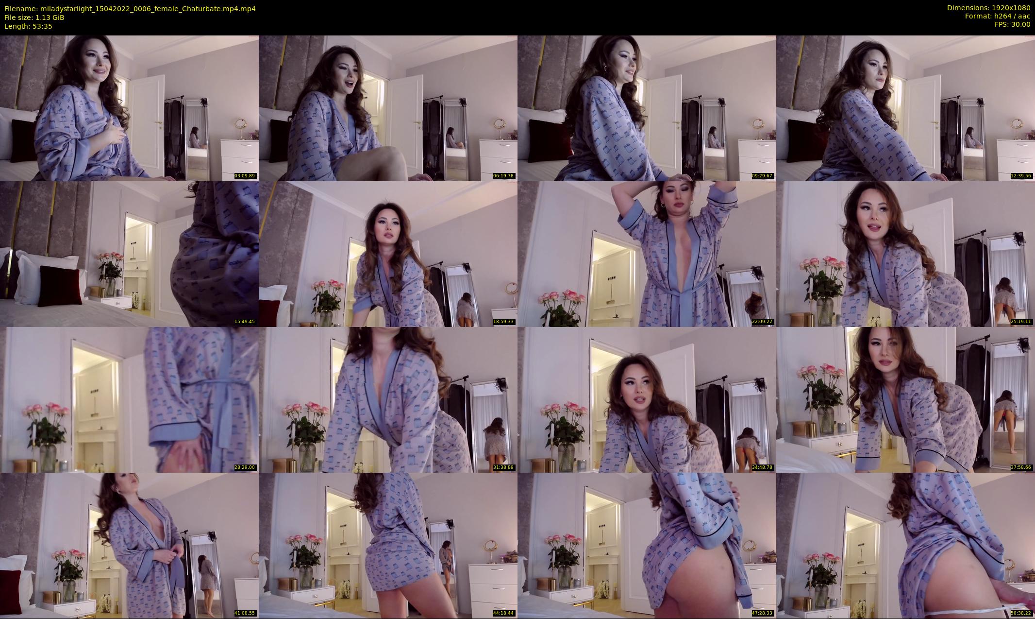 miladystarlight — 54 minute Chaturbate female cam show recording, 1080p, Apr 15, 2022