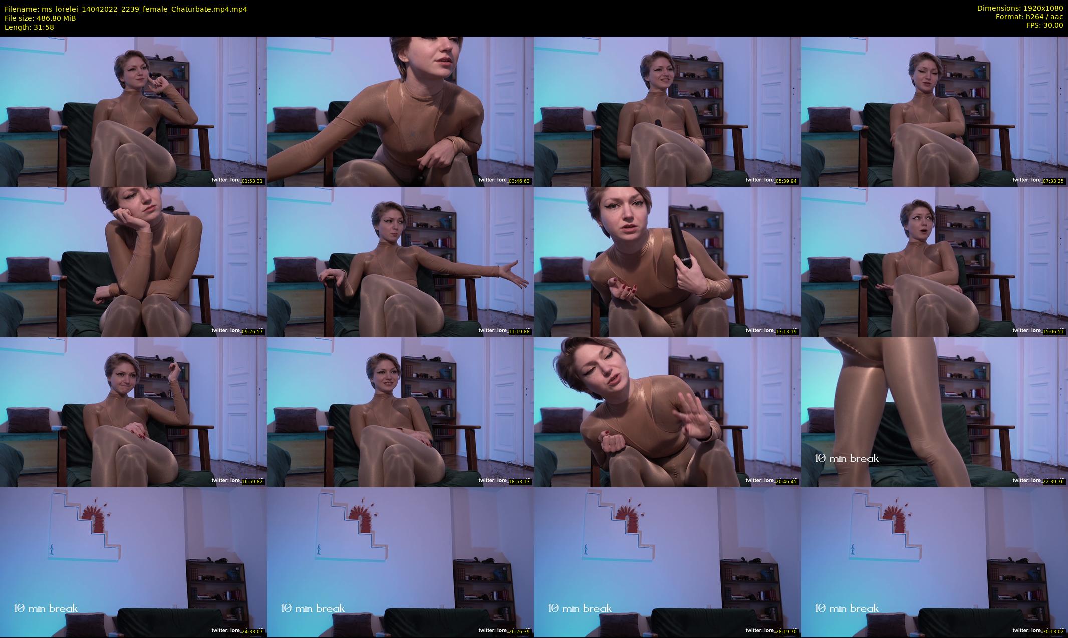 ms_lorelei — 32 minute Chaturbate female cam show recording, 1080p, Apr 14, 2022