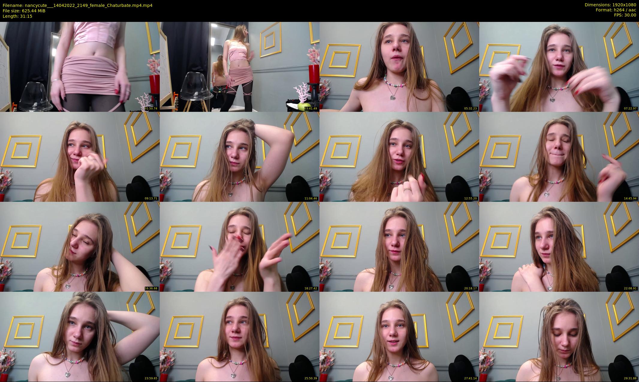 nancycute__ — 32 minute Chaturbate female cam show recording, 1080p, Apr 14, 2022