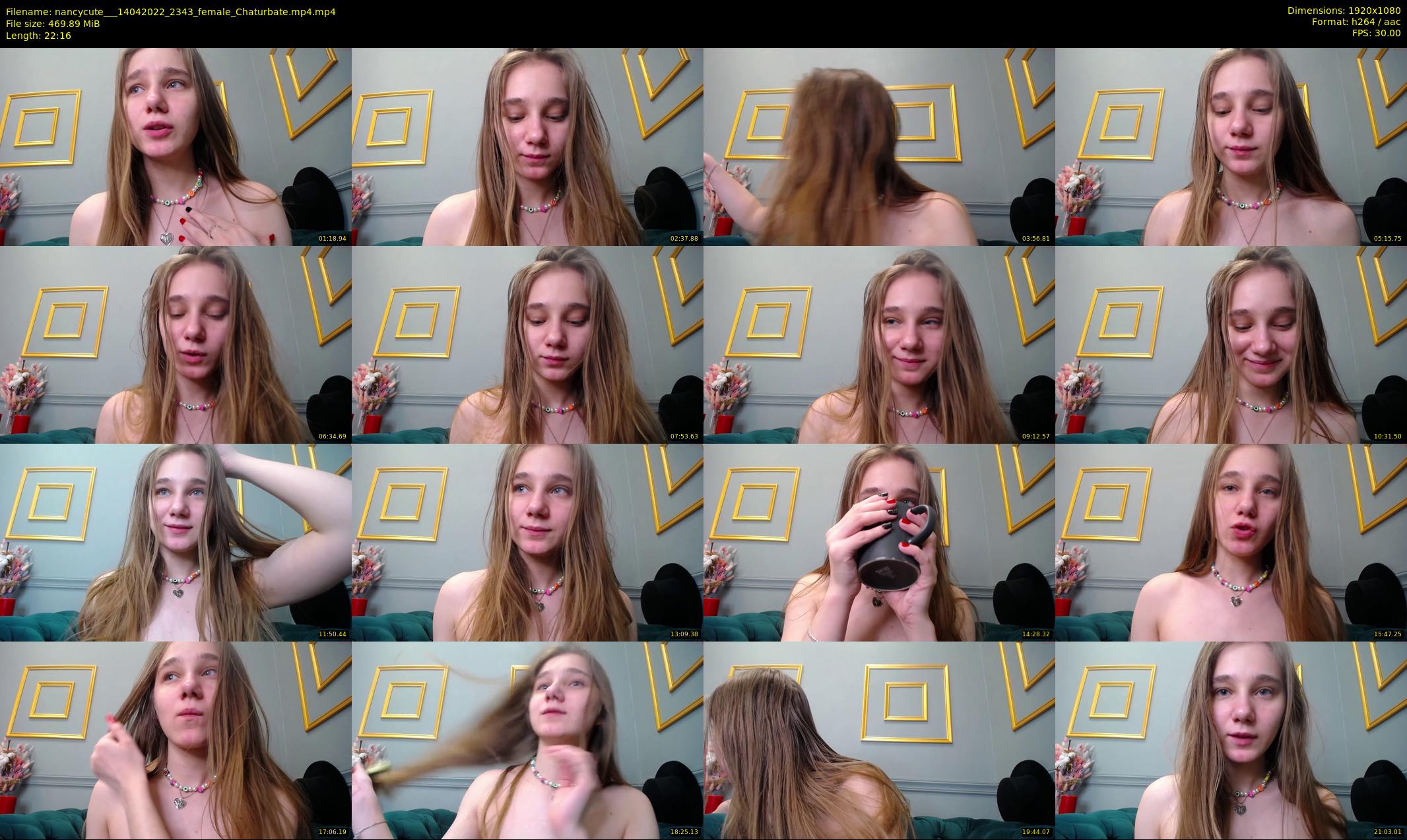 nancycute__ — 23 minute Chaturbate female cam show recording, 1080p, Apr 14, 2022