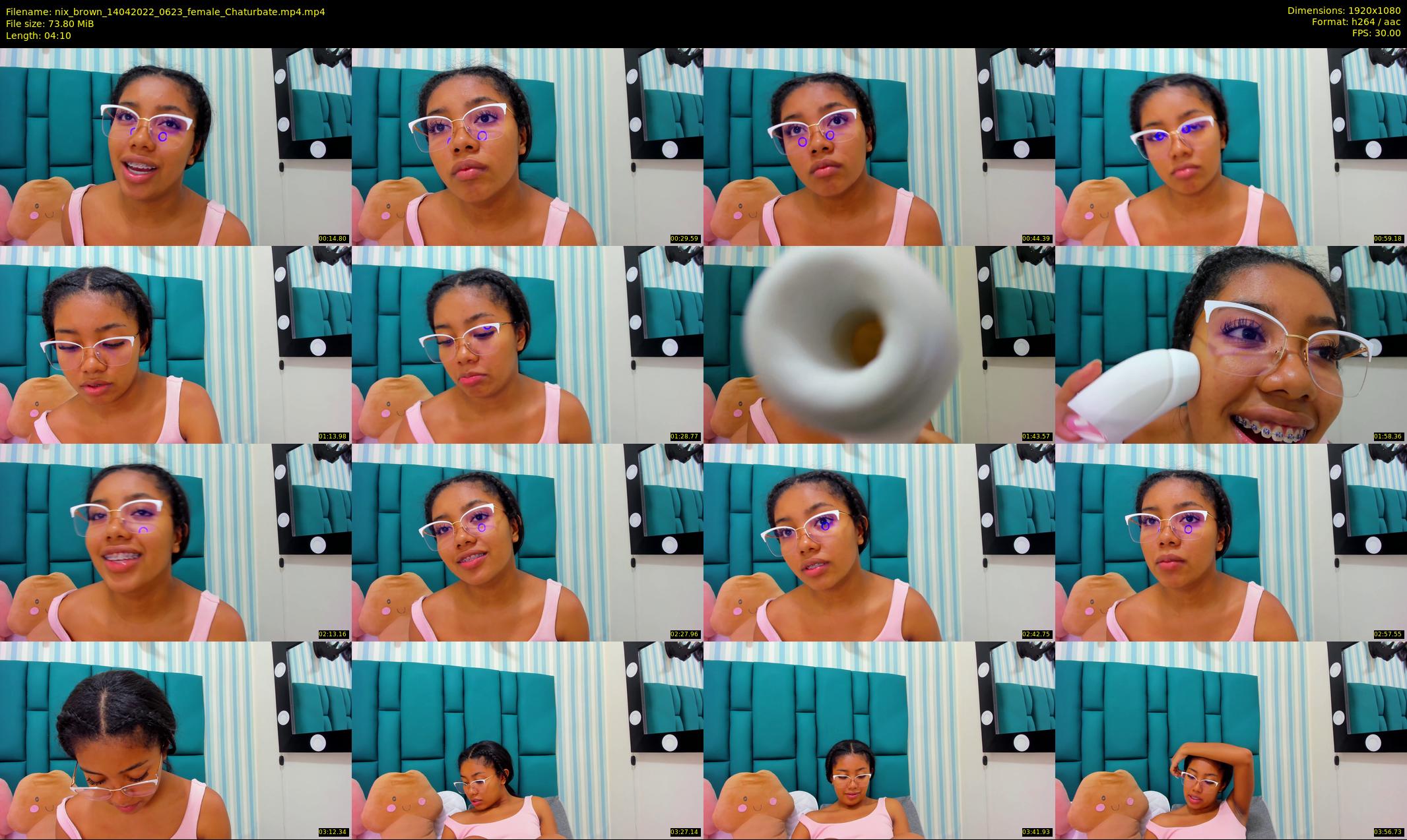 nix_brown — 5 minute Chaturbate female cam show recording, 1080p, Apr 14, 2022