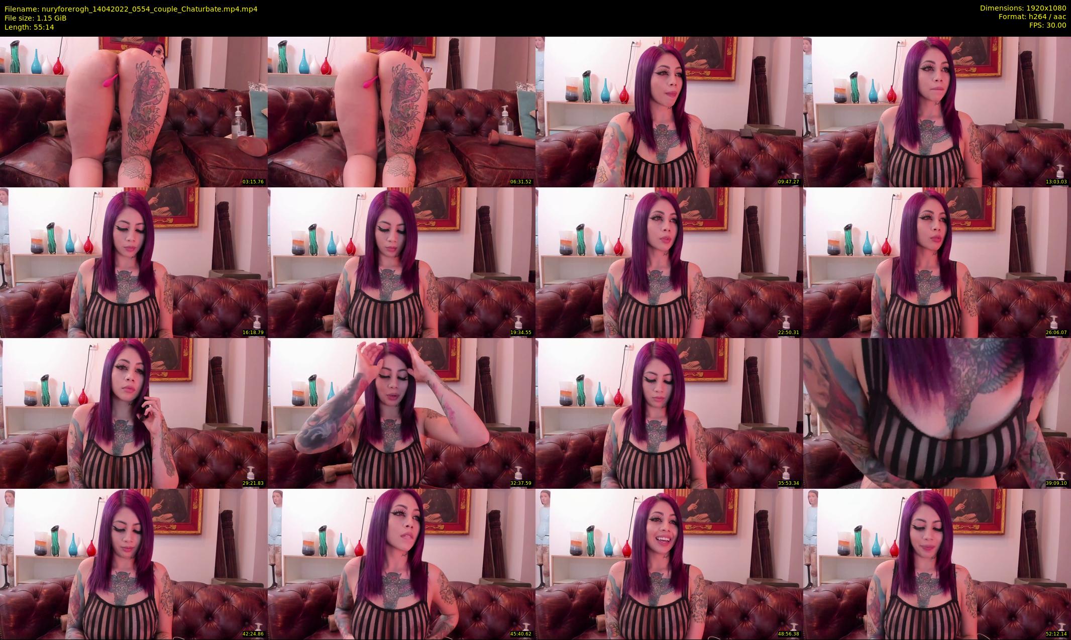 nuryforerogh — 56 minute Chaturbate female cam show recording, 1080p, Apr 14, 2022