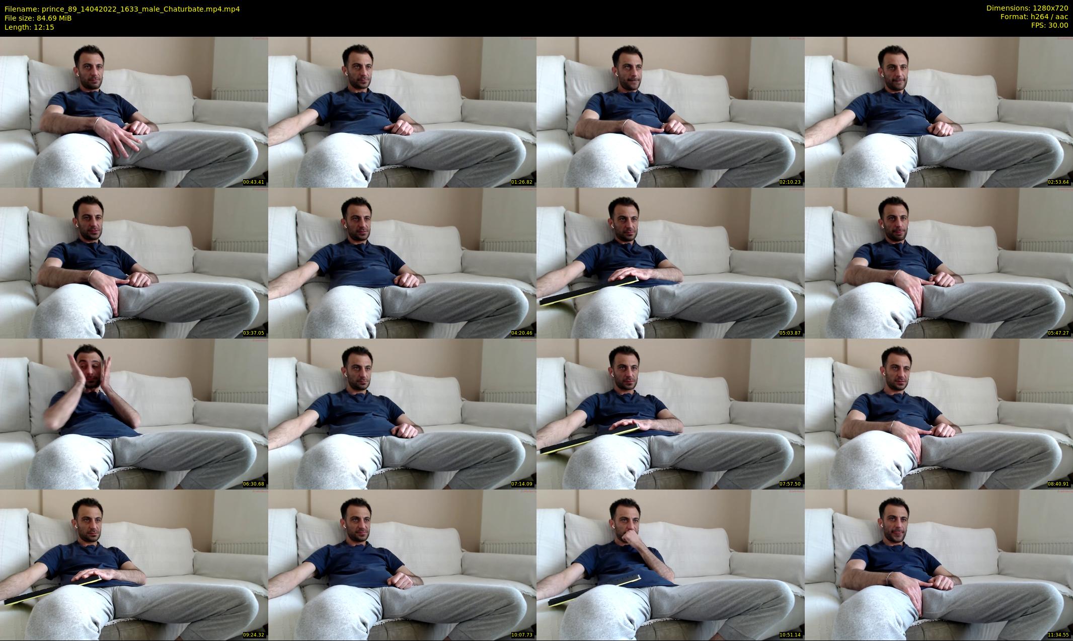 prince_89 — 13 minute Chaturbate male cam show recording, 720p, Apr 14, 2022