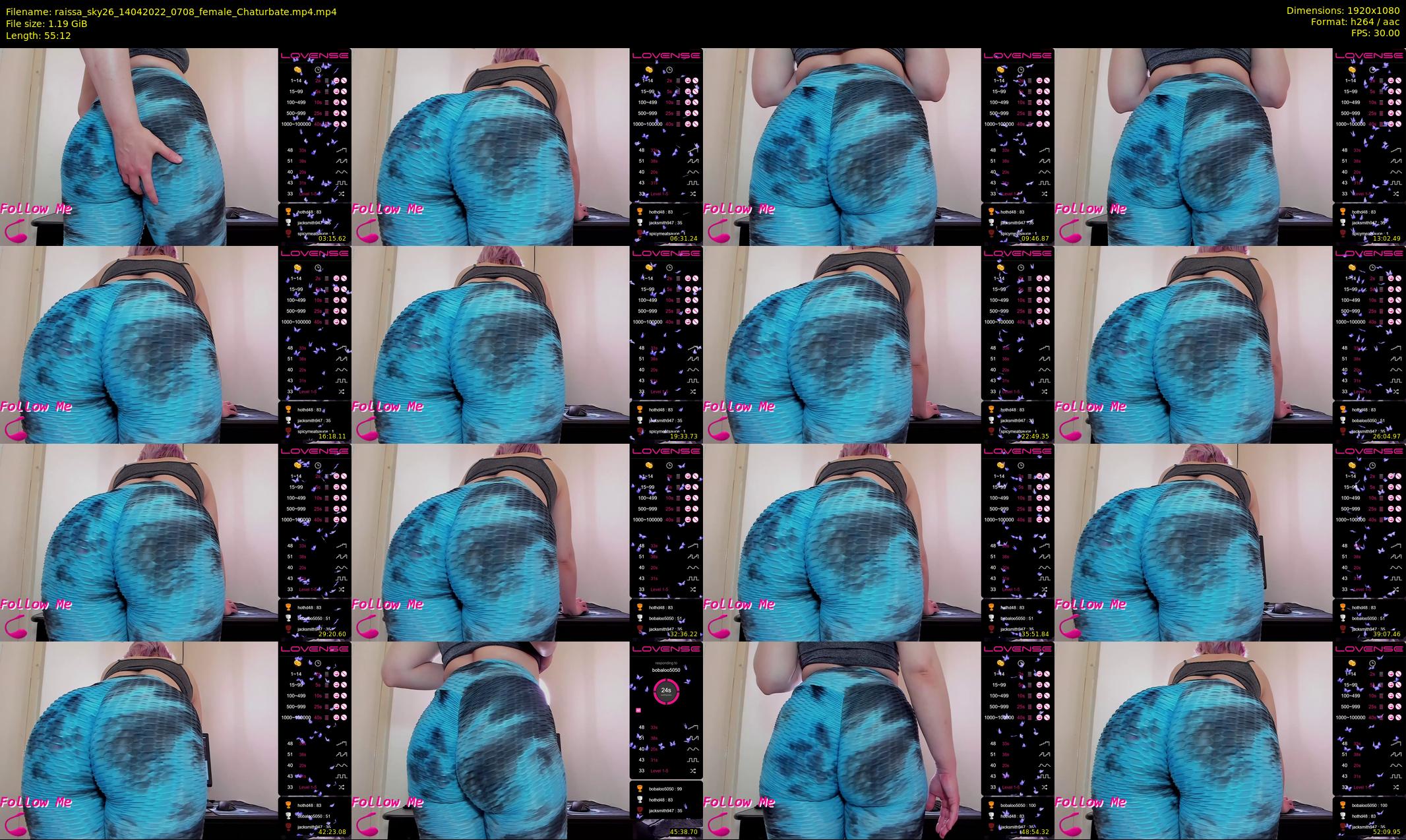 raissa_sky26 — 56 minute Chaturbate female cam show recording, 1080p, Apr 14, 2022