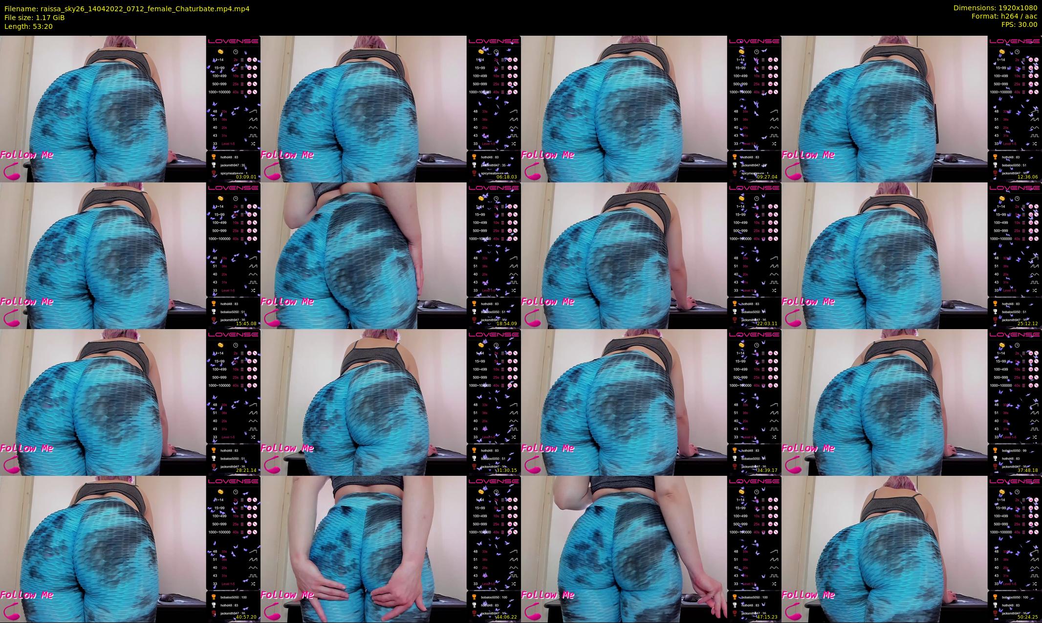 raissa_sky26 — 54 minute Chaturbate female cam show recording, 1080p, Apr 14, 2022