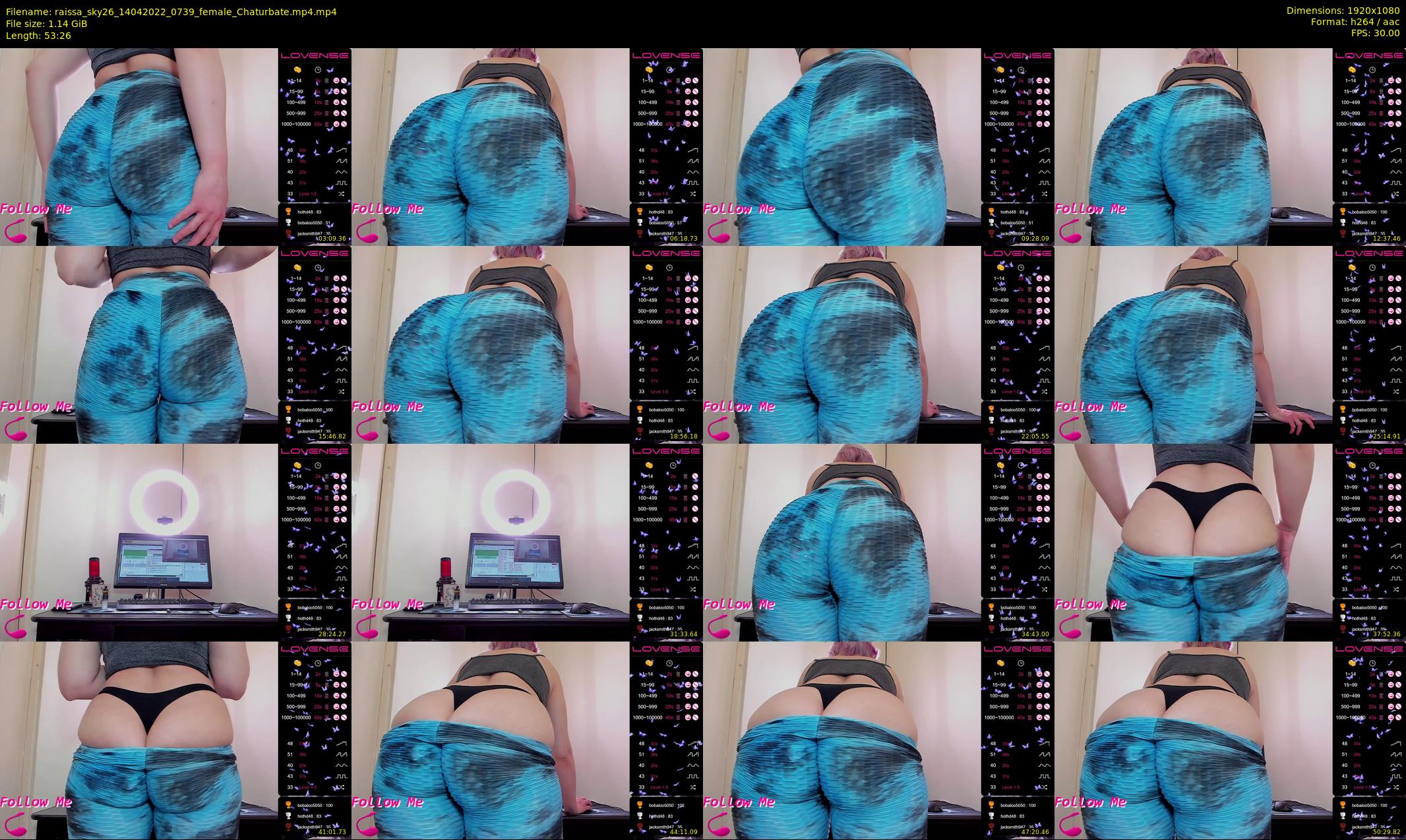 raissa_sky26 — 54 minute Chaturbate female cam show recording, 1080p, Apr 14, 2022