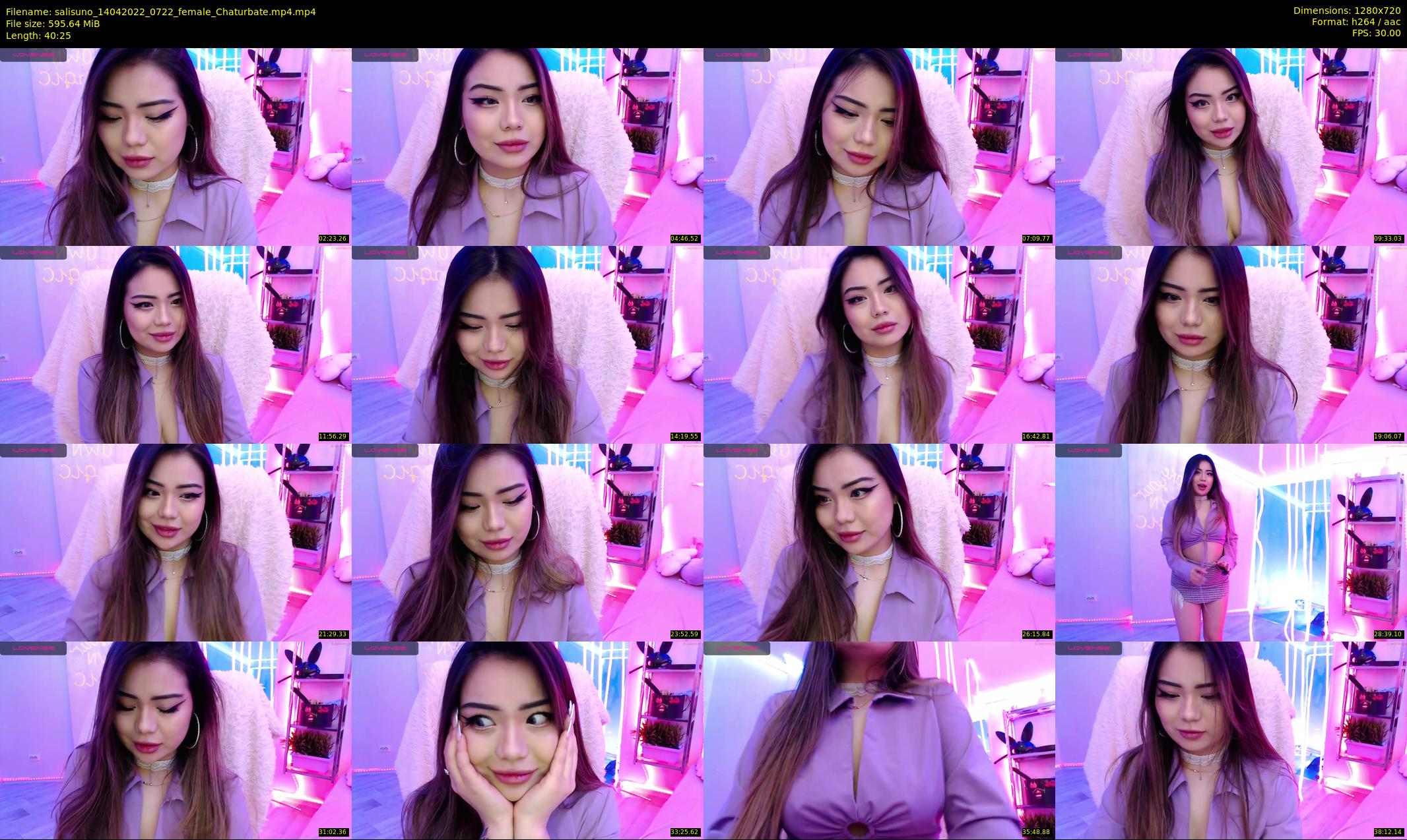 salisuno — 41 minute Chaturbate female cam show recording, 720p, Apr 14, 2022