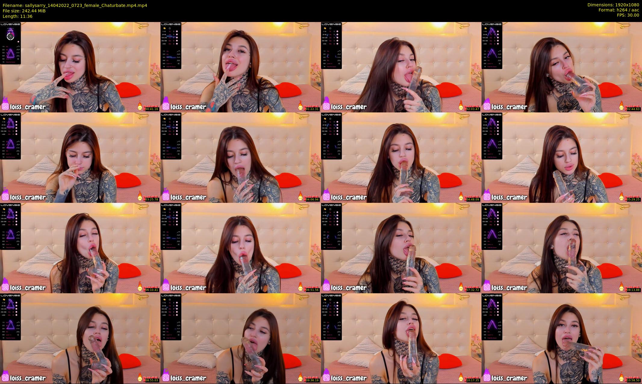 sallysarry — 12 minute Chaturbate couple cam show recording, 1080p, Apr 14, 2022