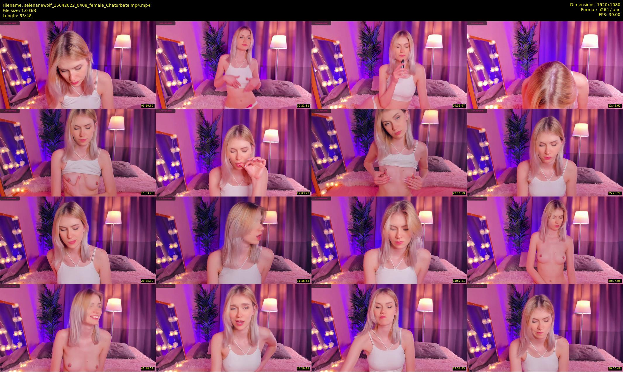 selenanewolf — 54 minute Chaturbate couple cam show recording, 1080p, Apr 15, 2022