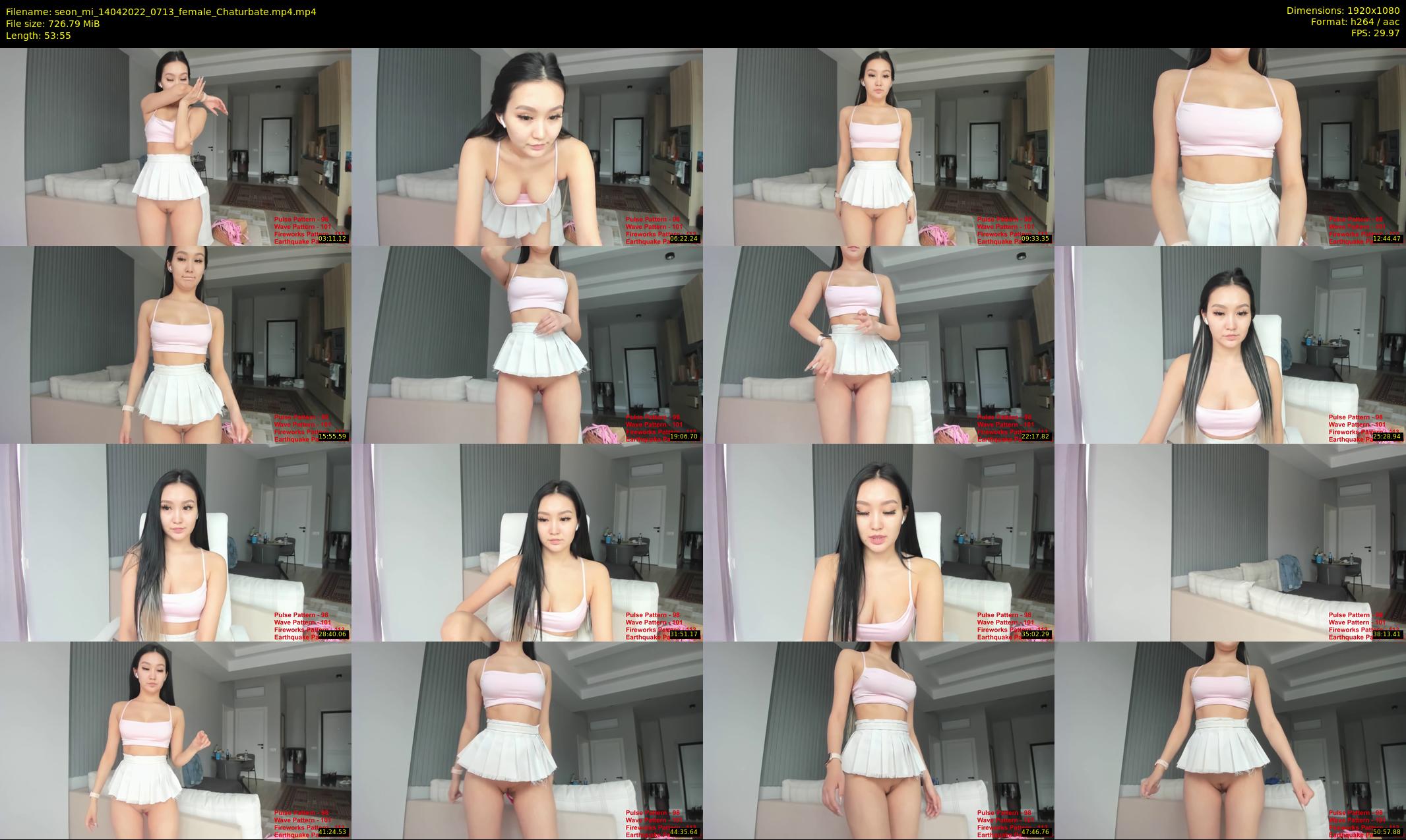 seon_mi — 54 minute Chaturbate female cam show recording, 1080p, Apr 14, 2022