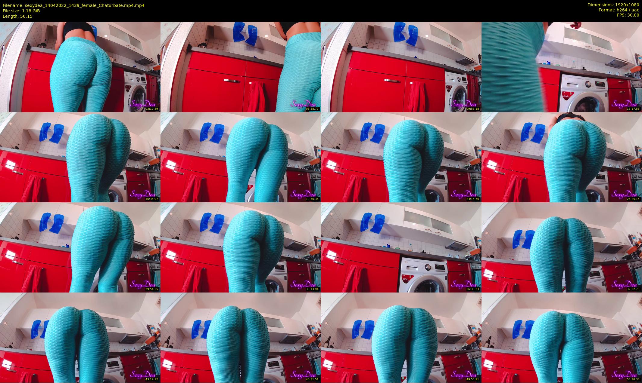 sexydea — 57 minute Chaturbate female cam show recording, 1080p, Apr 14, 2022