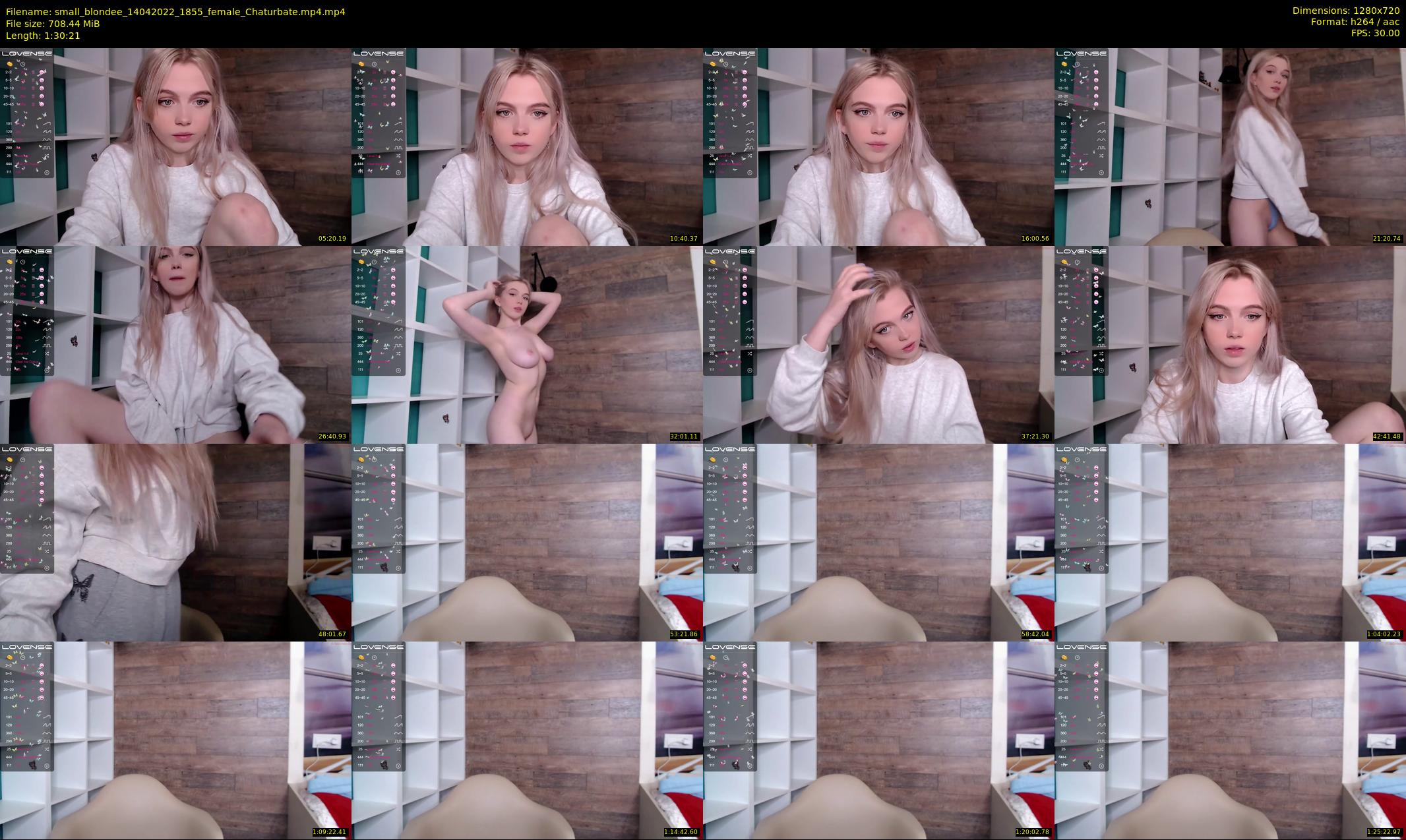 small_blondee — 91 minute Chaturbate female cam show recording, 720p, Apr 14, 2022