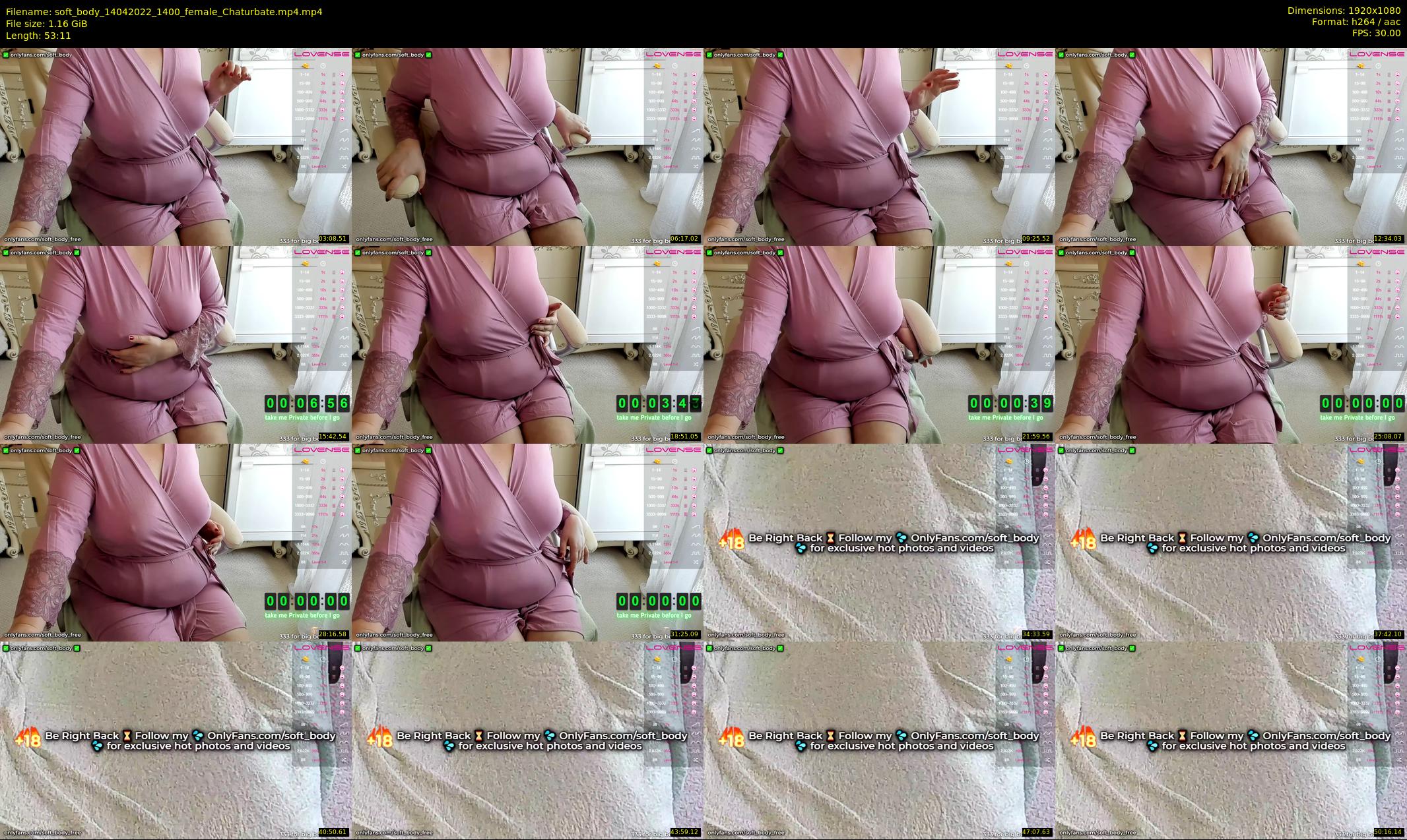 soft_body — 54 minute Chaturbate female cam show recording, 1080p, Apr 14, 2022