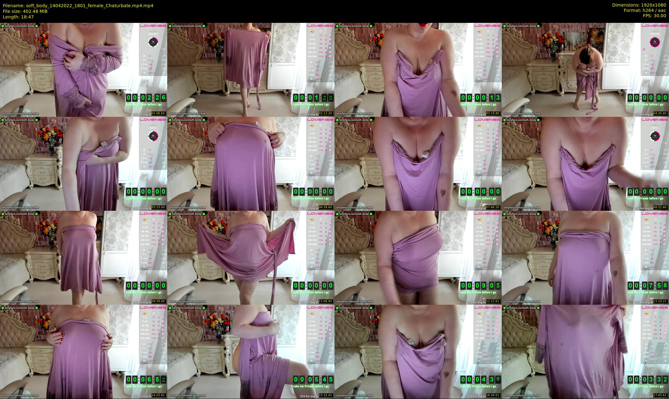 soft_body — 19 minute Chaturbate female cam show recording, 1080p, Apr 14, 2022